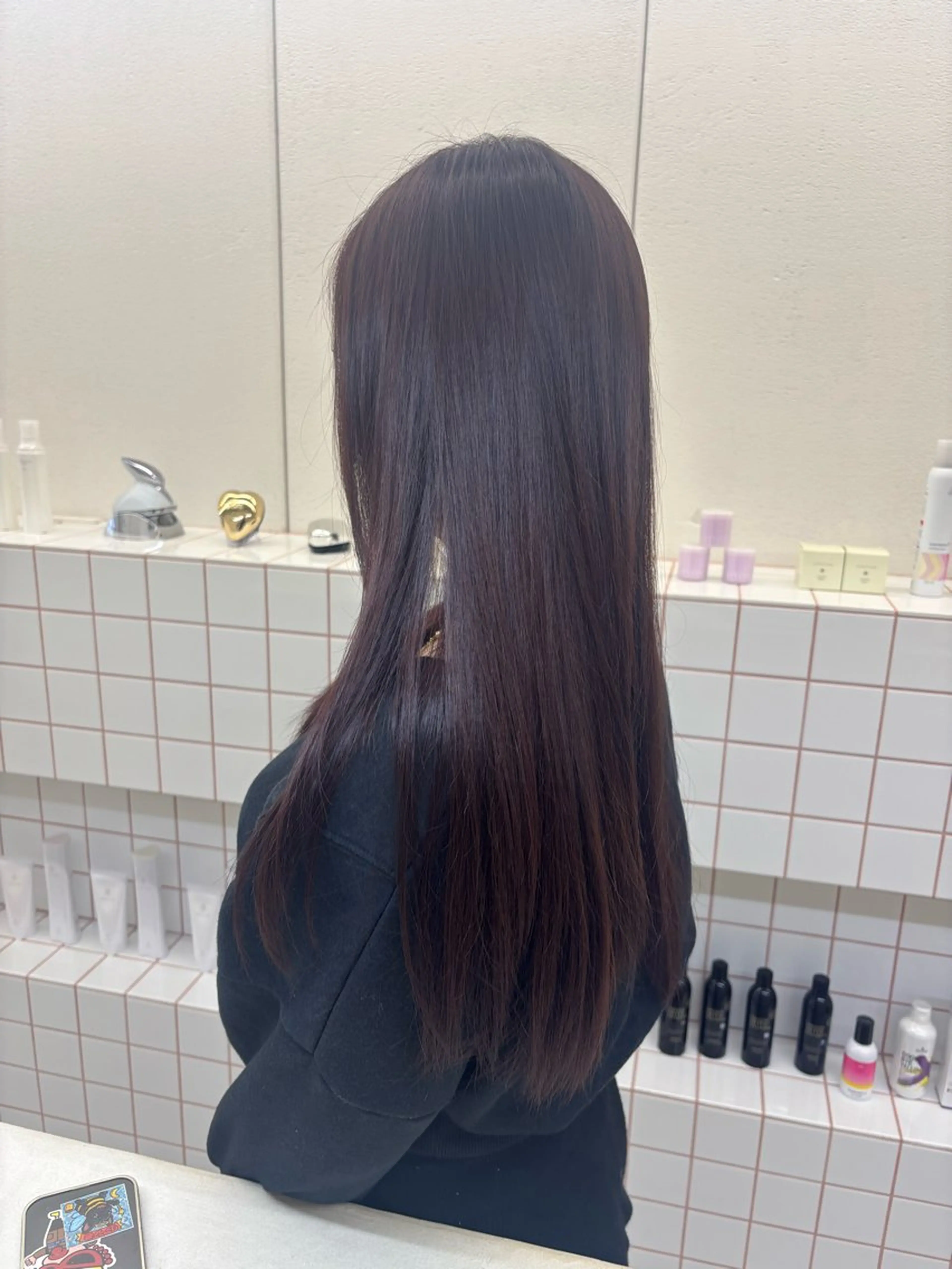 カラー ヘアカラー トリートメント 🌷花屋併設🌷 岡本明日実のヘアスタイル