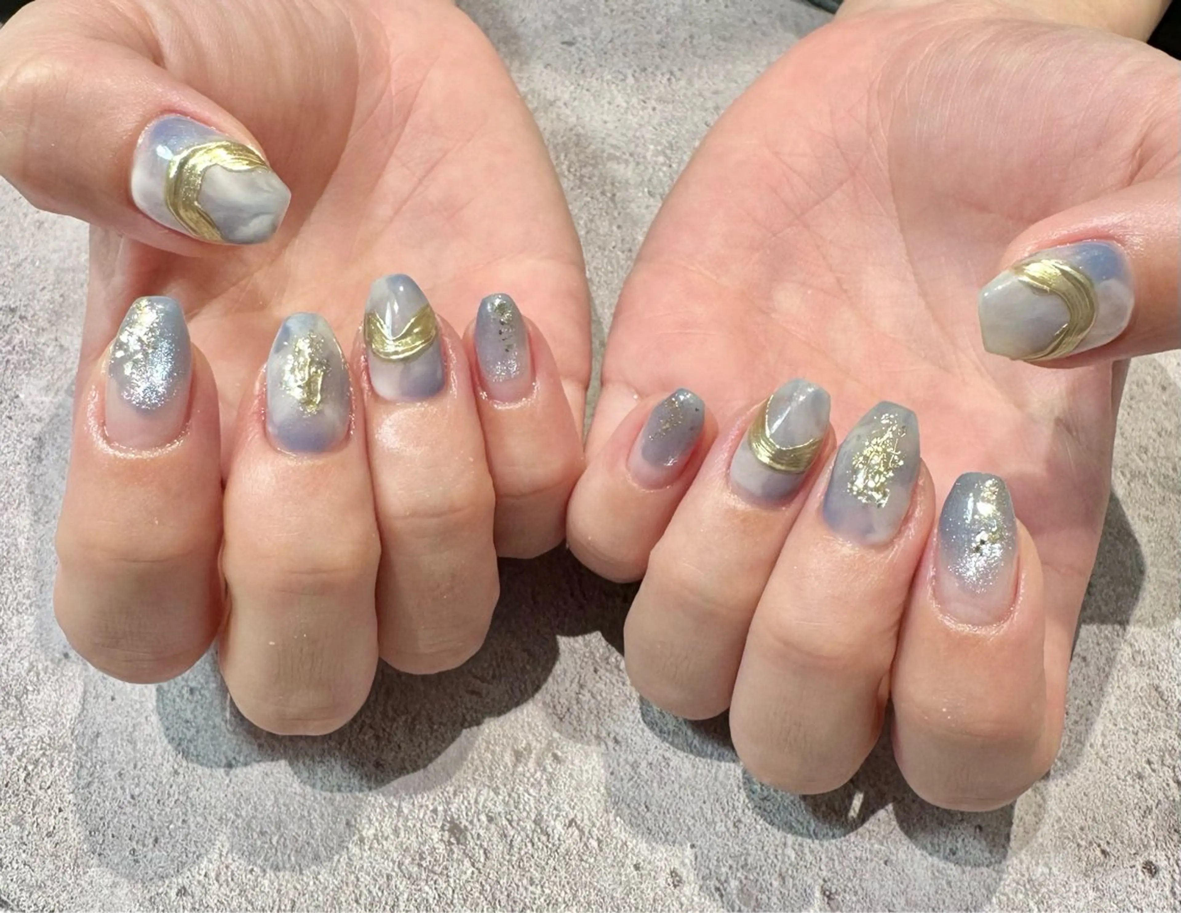 ネイル ハンドネイル 入山 聡美のネイルデザイン