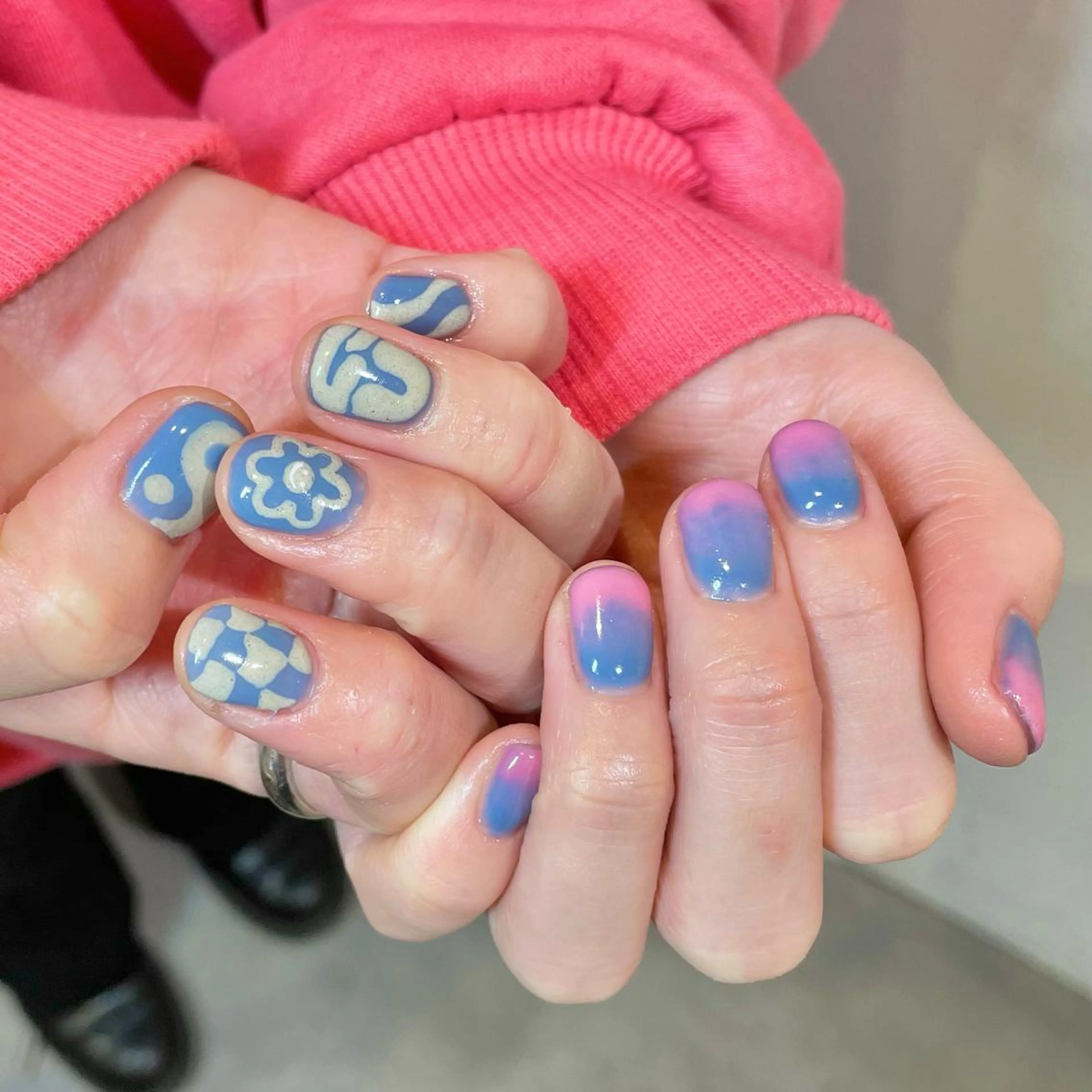 ネイル ハンドネイル シモダ カスミ 🦀 @ksm_smdのネイルデザイン