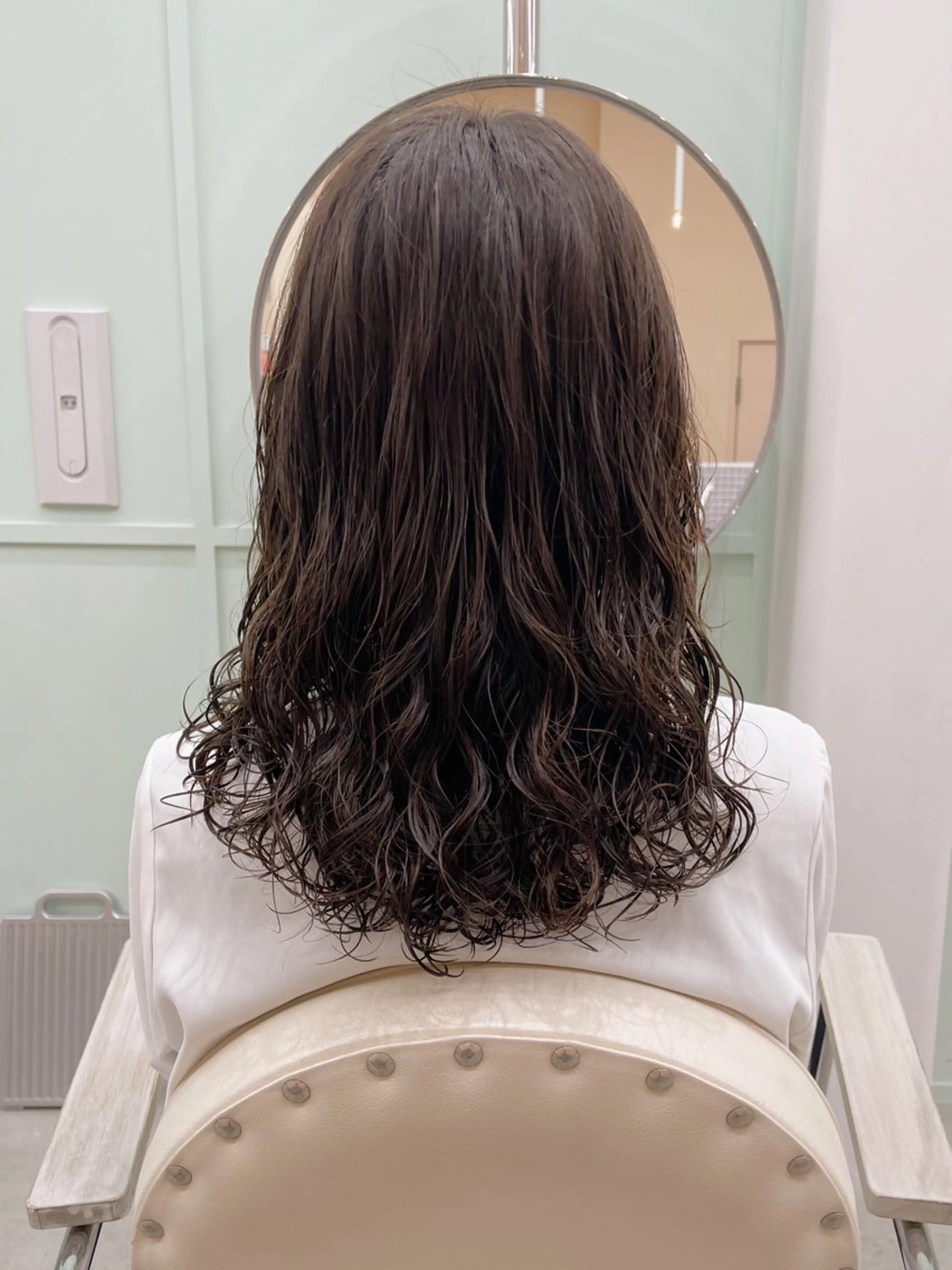 セミロング ボブカットモデル/パ ーマ/harunaのヘアスタイル