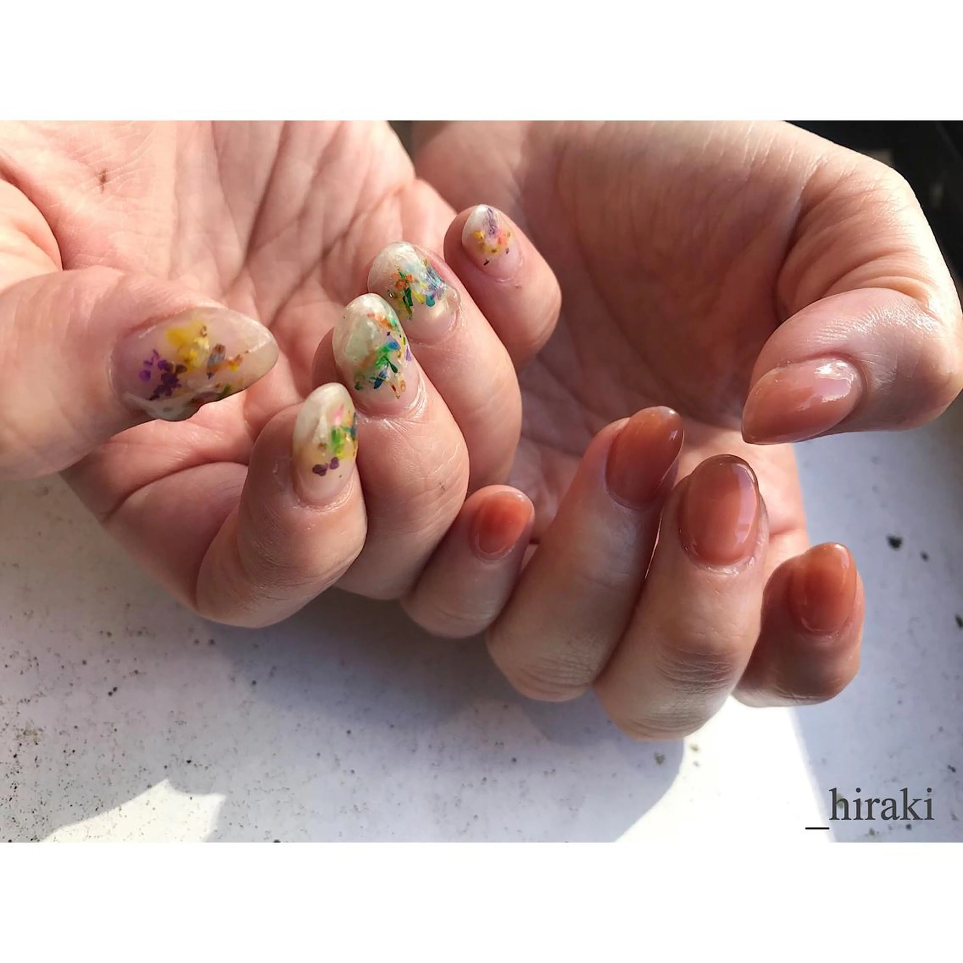 ネイル nail atelier AMBER所属・saori .の眉毛・アイブロウイメージ