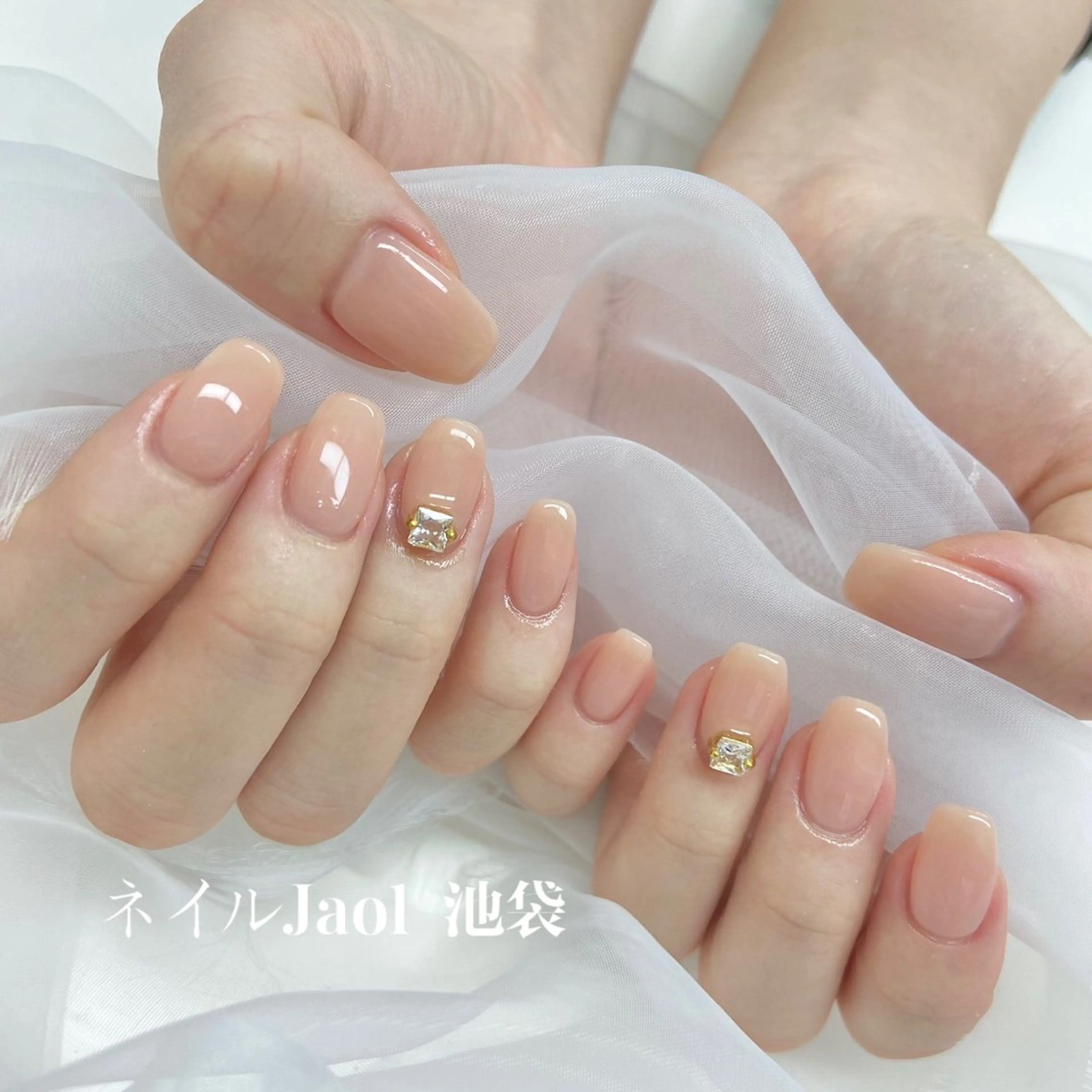 ショート ハンドネイル nail jaol池袋店所属・ネイルJaol 池袋のネイルデザイン