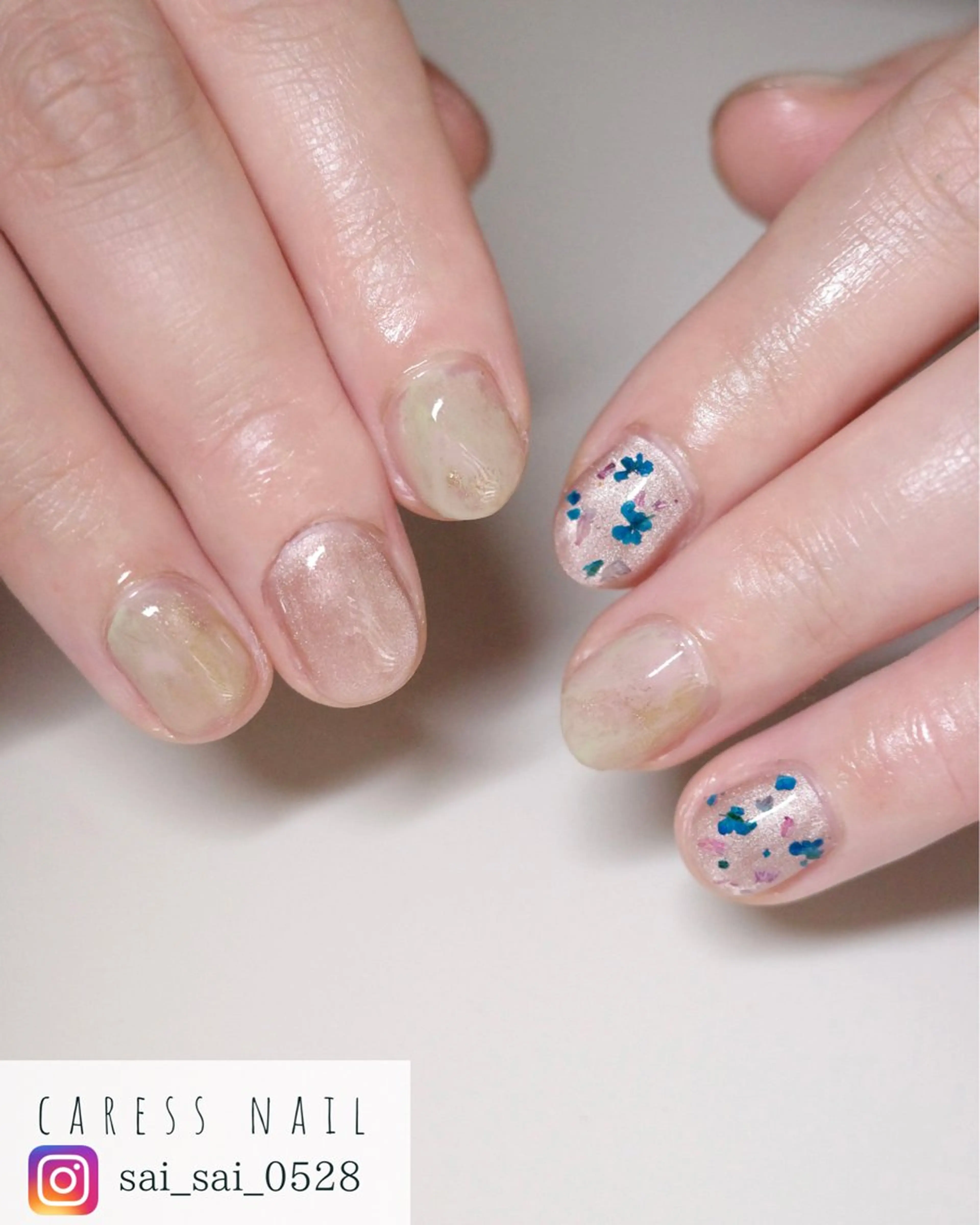 ネイル caress  nail カレスネイル　代々木上原所属・カレスネイル さいのネイルデザイン
