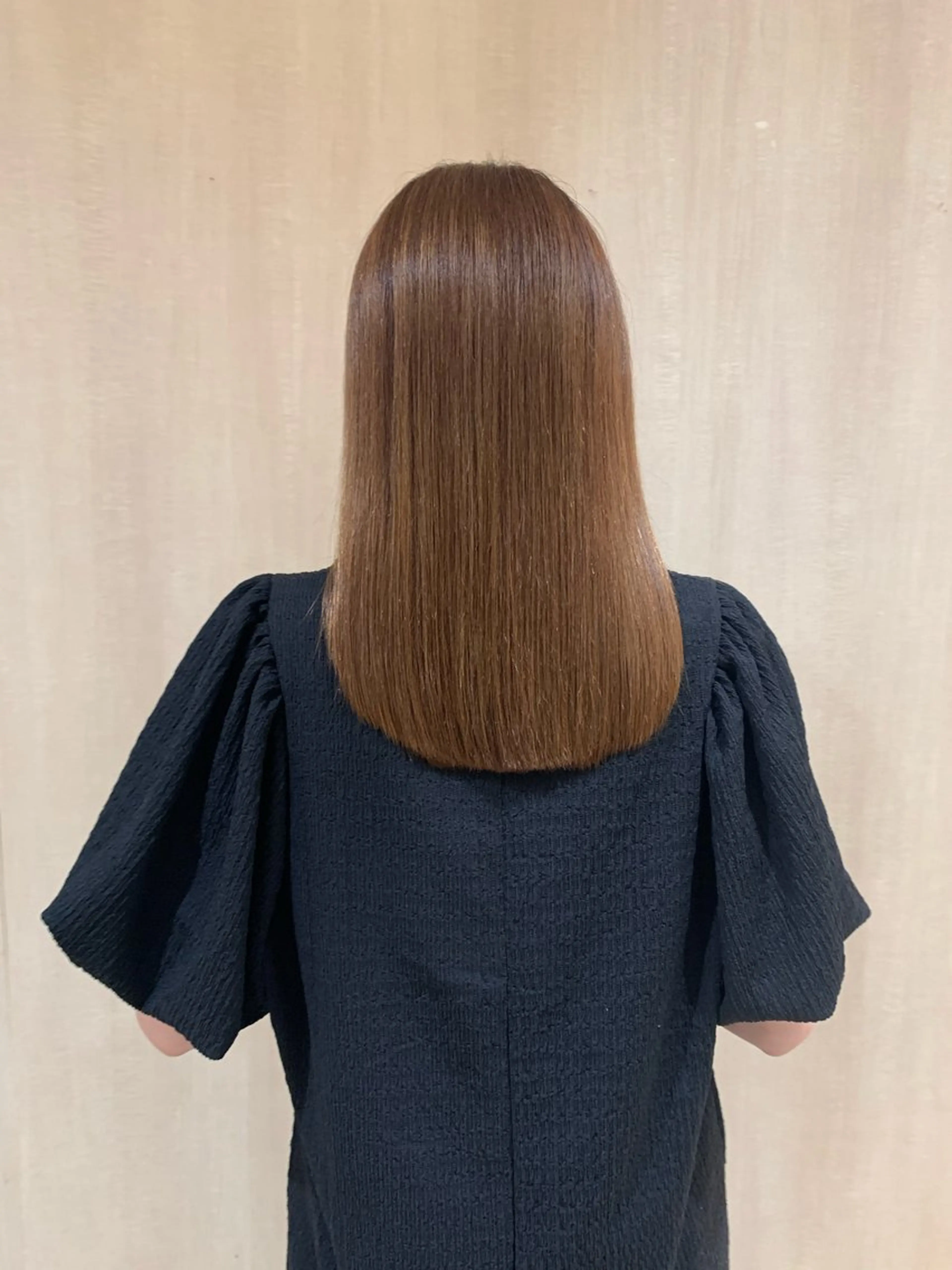 ロング 髪質改善 トリートメント 藤森 希美のヘアスタイル