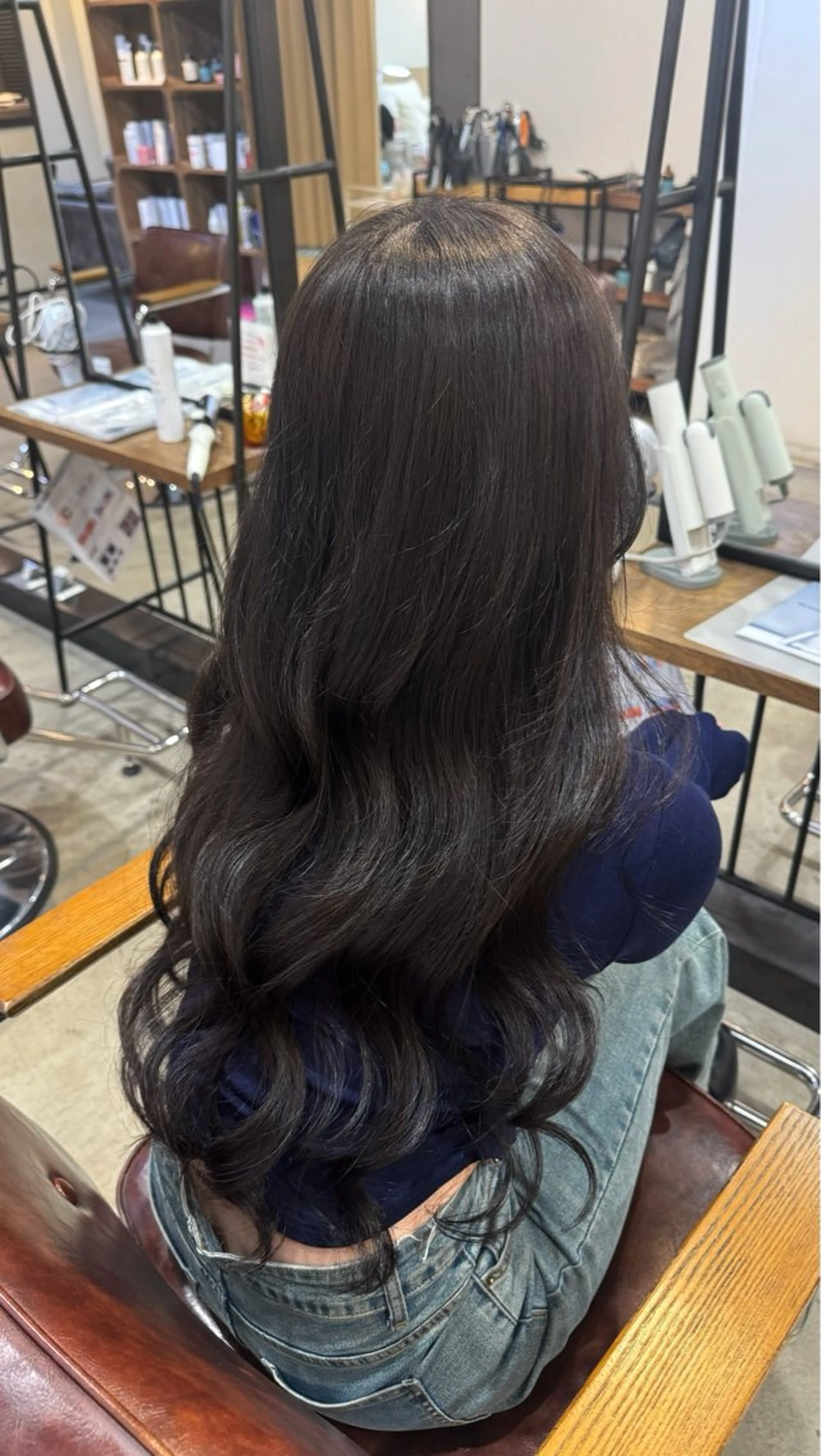ロング カット ヘアカラー Lolonois miuのヘアスタイル