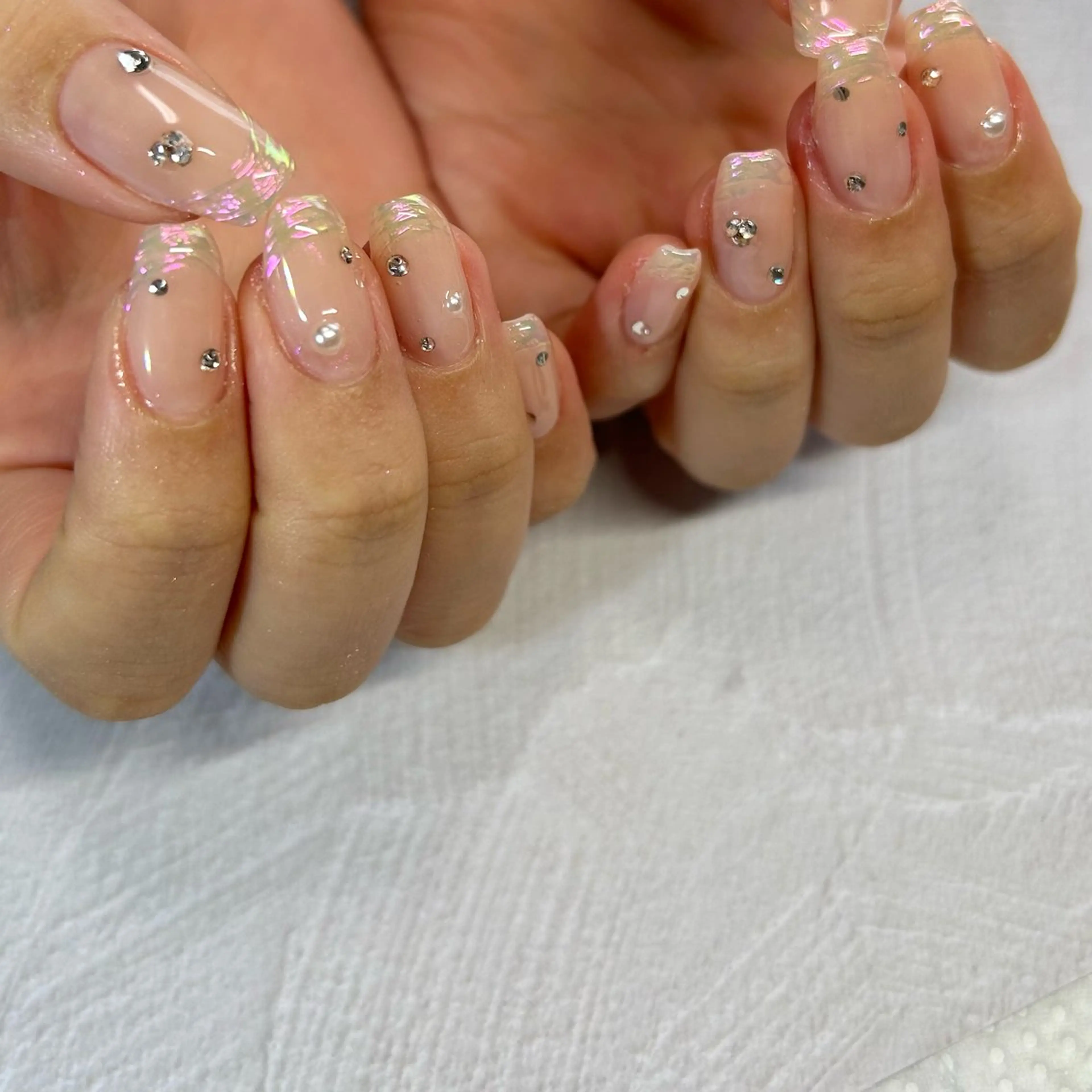 ネイル JERRIE 　 韓国ネイル/自爪育成所属・✴︎JERRIE✴︎ フィルイン対応店のネイルデザイン