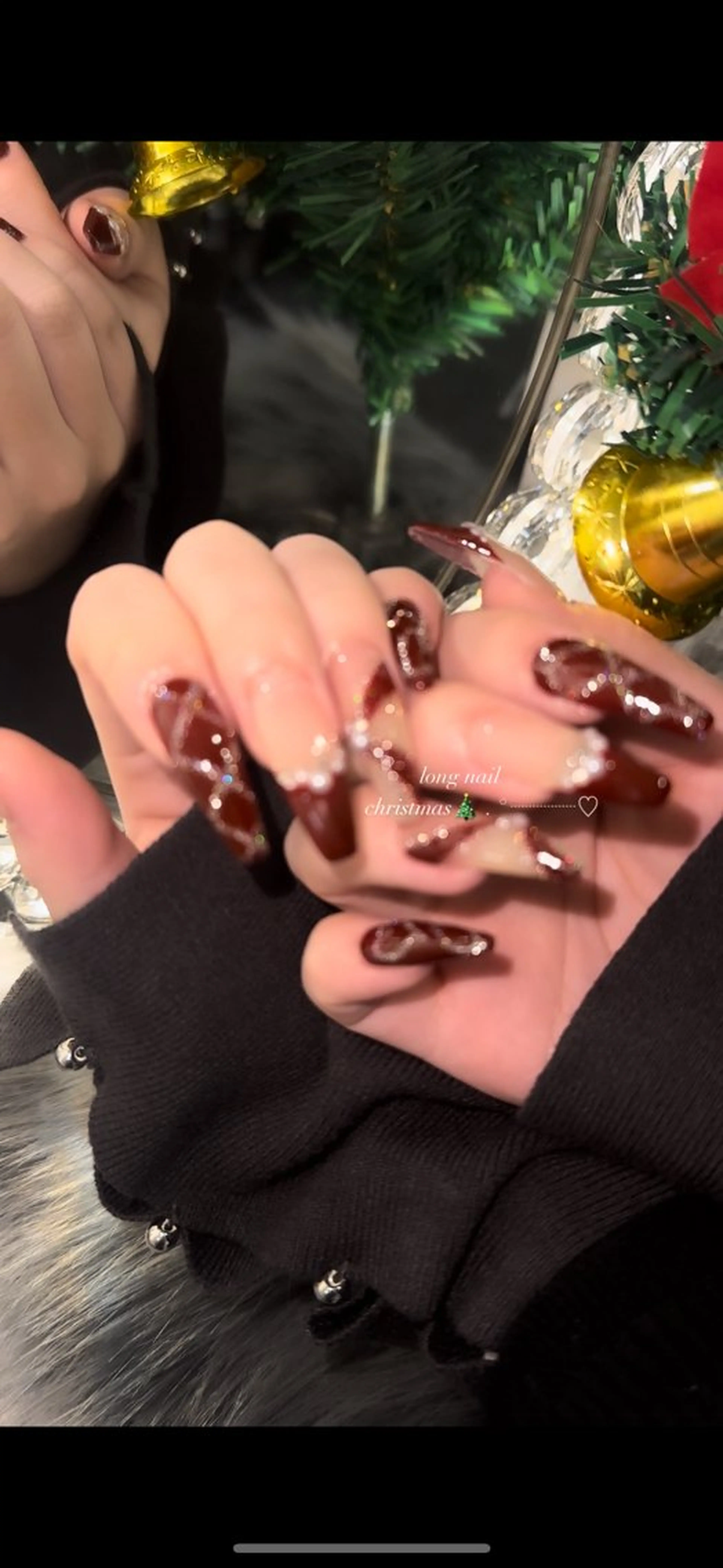 ネイル クリスマス mignon nailのネイルデザイン
