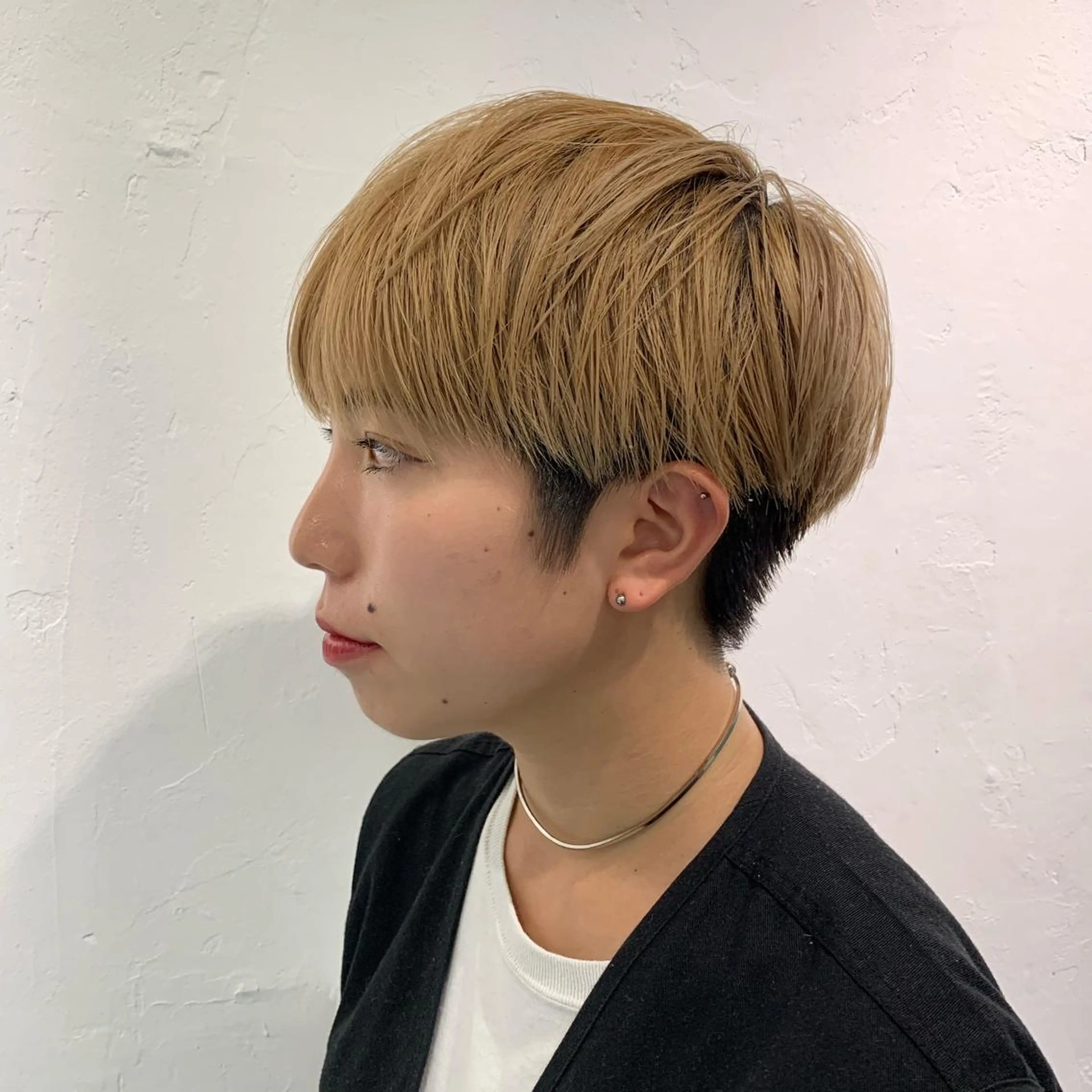 ショート ブームボックス所属・🐝ハイトーンカラー hachi🐝のヘアスタイル