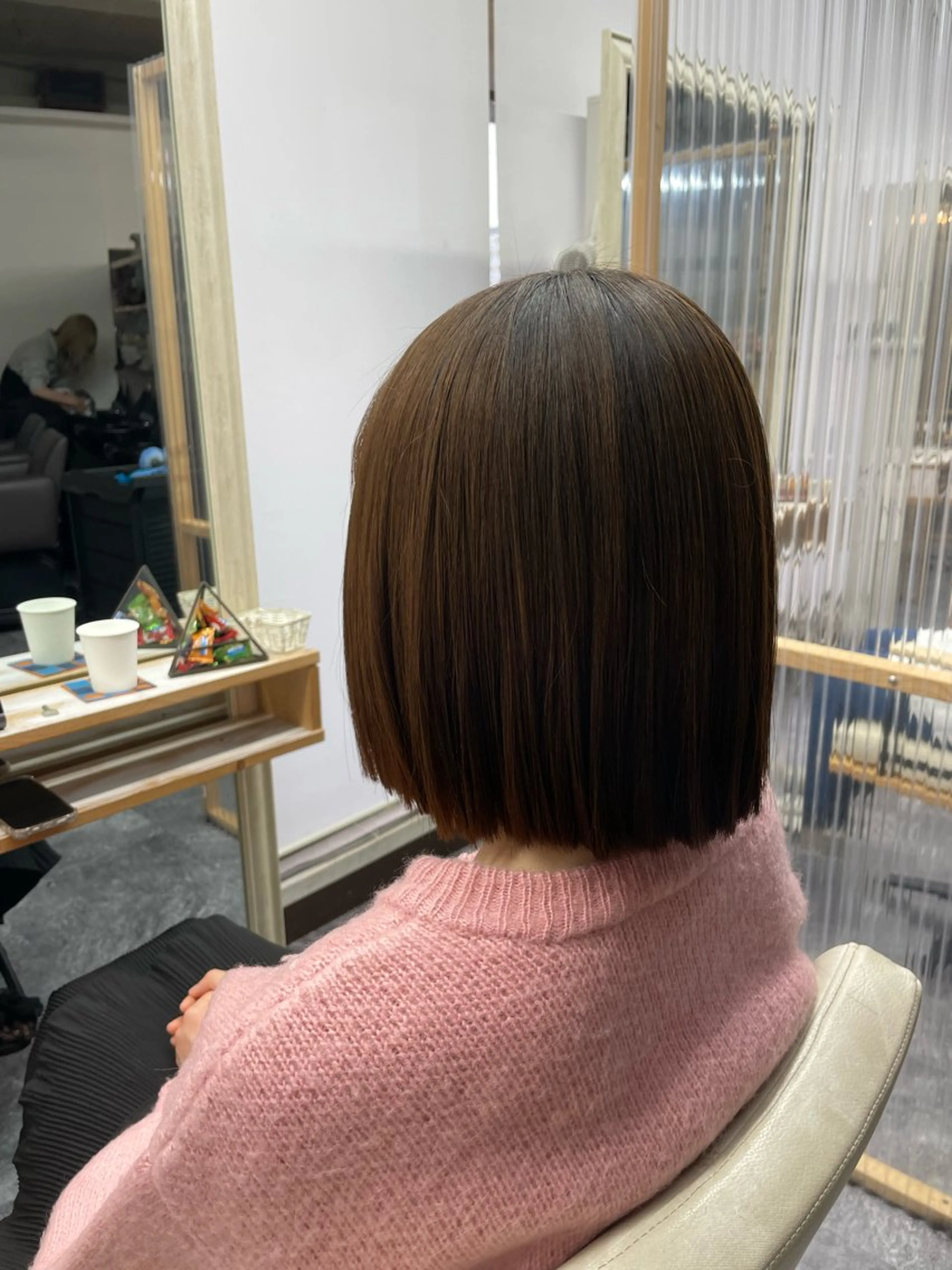 カット 縮毛矯正 トリートメント SFIDA みつえのヘアスタイル