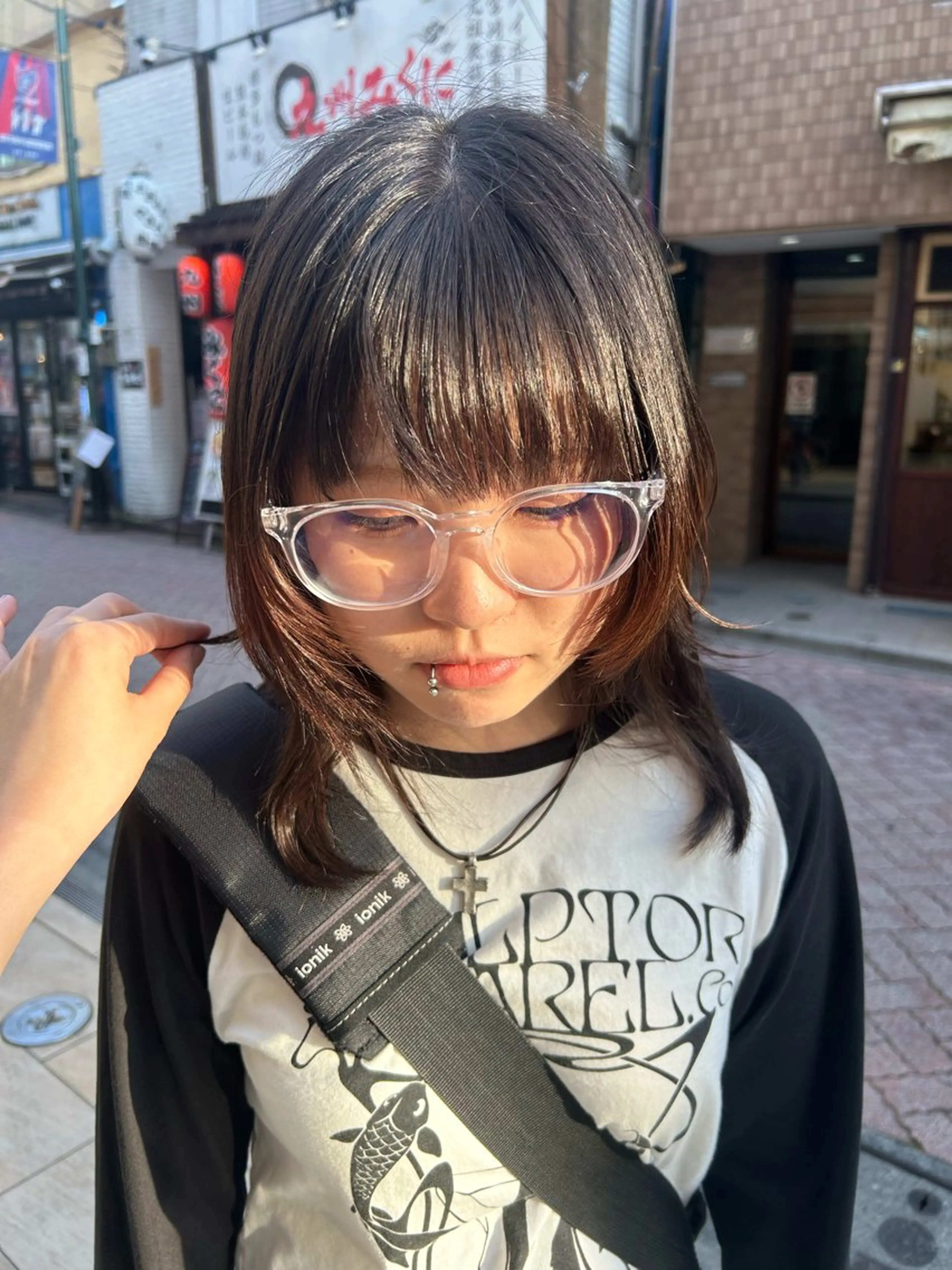 ミディアム カット 🦖ミニボブ/ボブ /MOEKA🦕のヘアスタイル