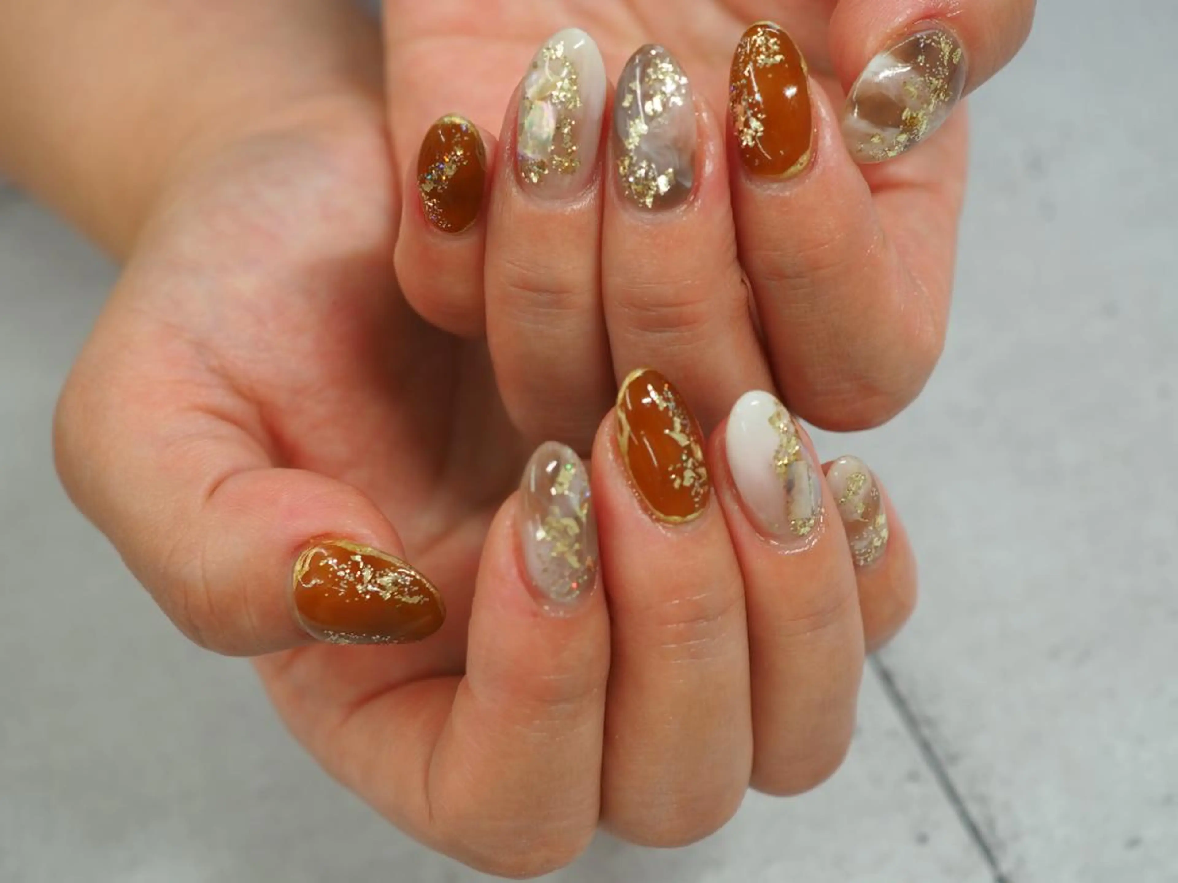 ネイル ニュアンスネイル Glück ...所属・Glück... chikakoのネイルデザイン