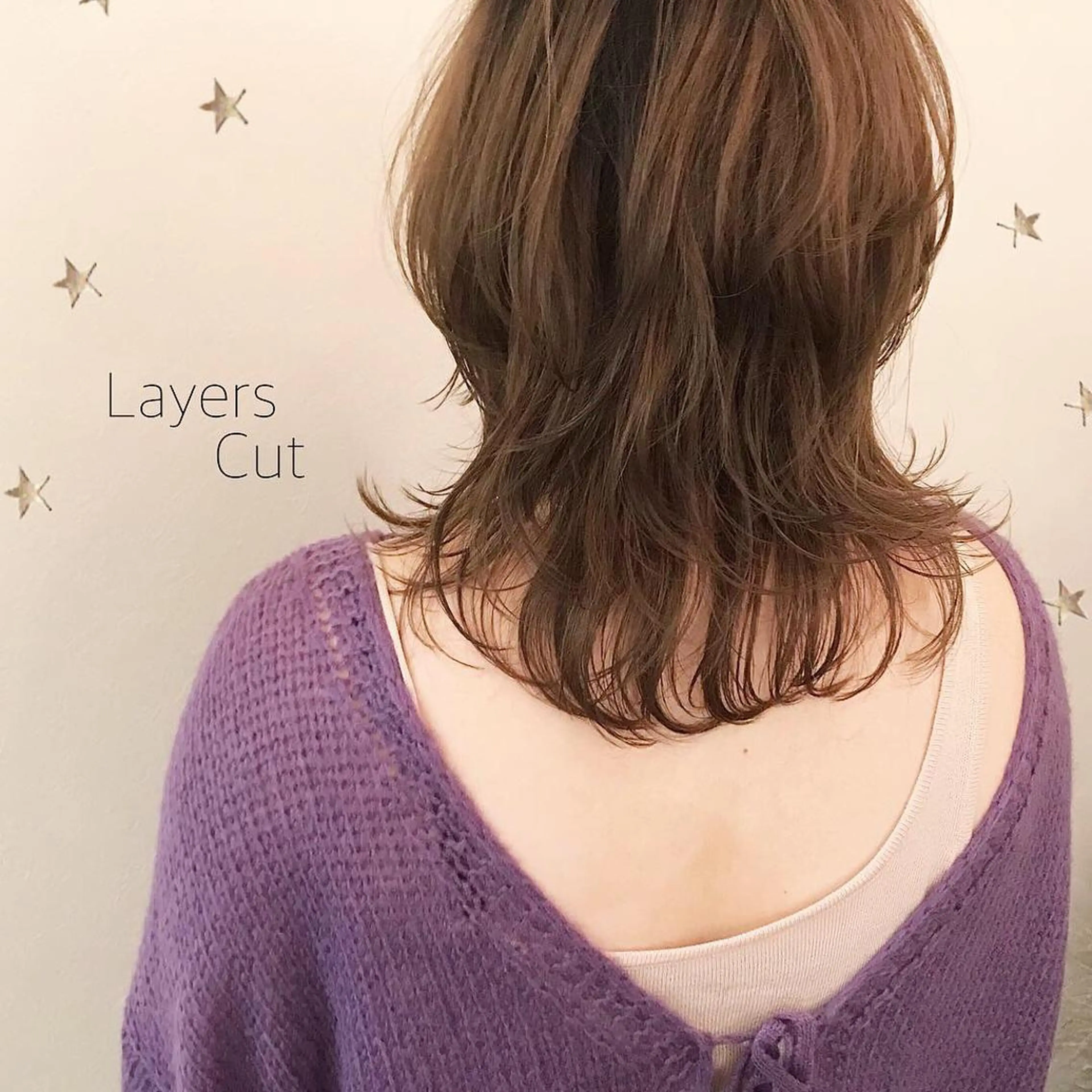 セミロング カラー salon AKIRA所属・市川 千夏のヘアスタイル