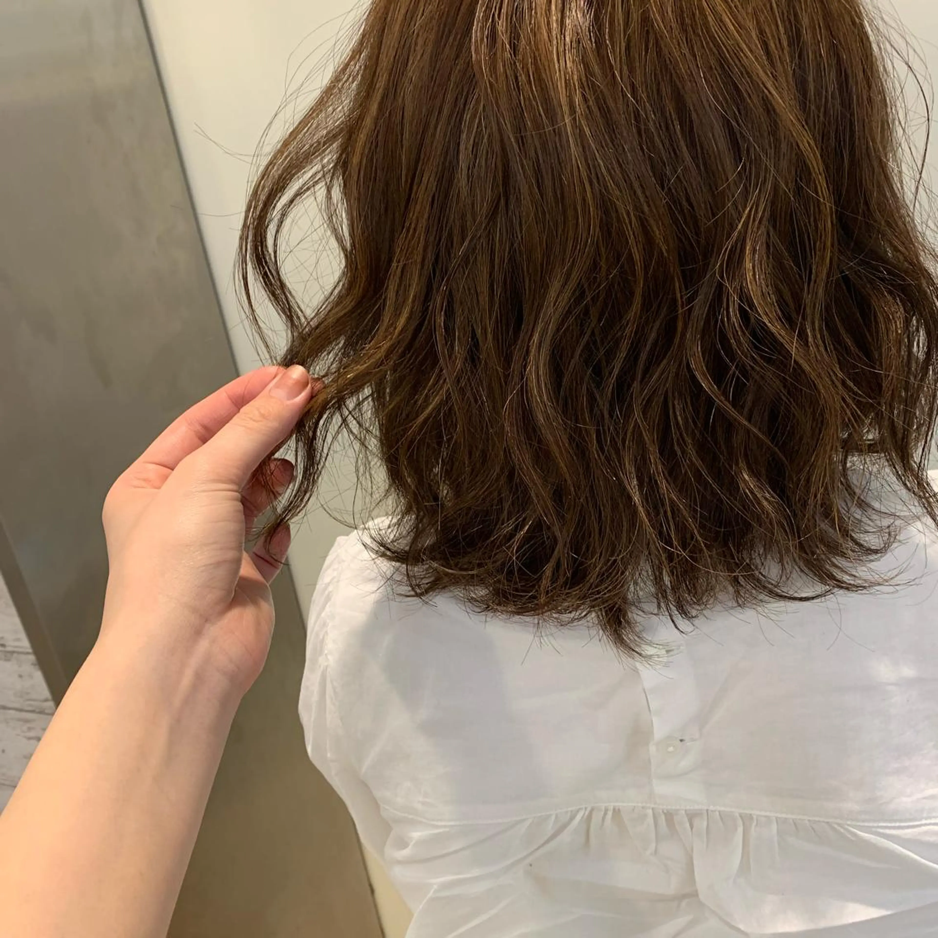 カラー ベージュカラー ハイライトカラー GOTODAYシェアサロン所属・天野 利咲のヘアスタイル