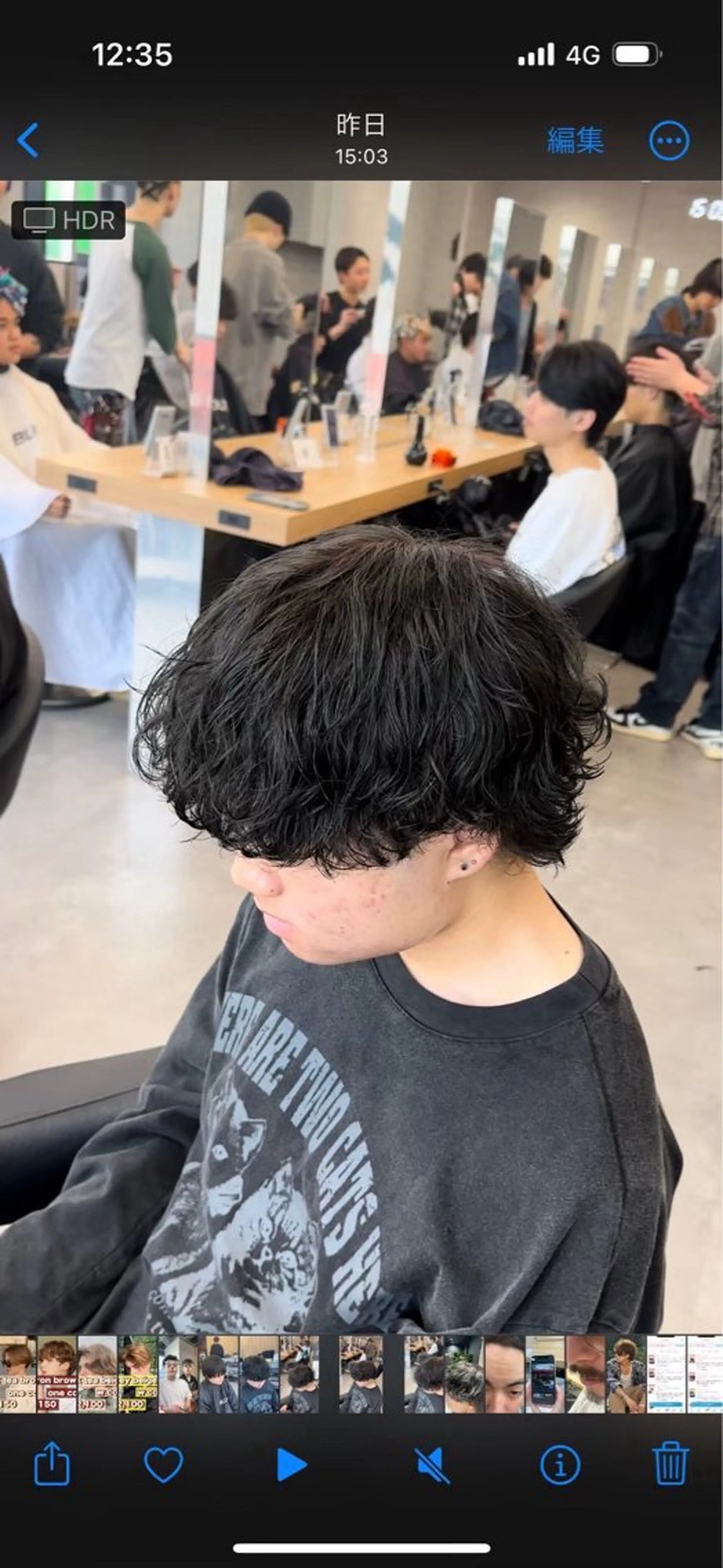 パーマ メンズ SEIGO/カット /メンズパーマ🔥のヘアスタイル