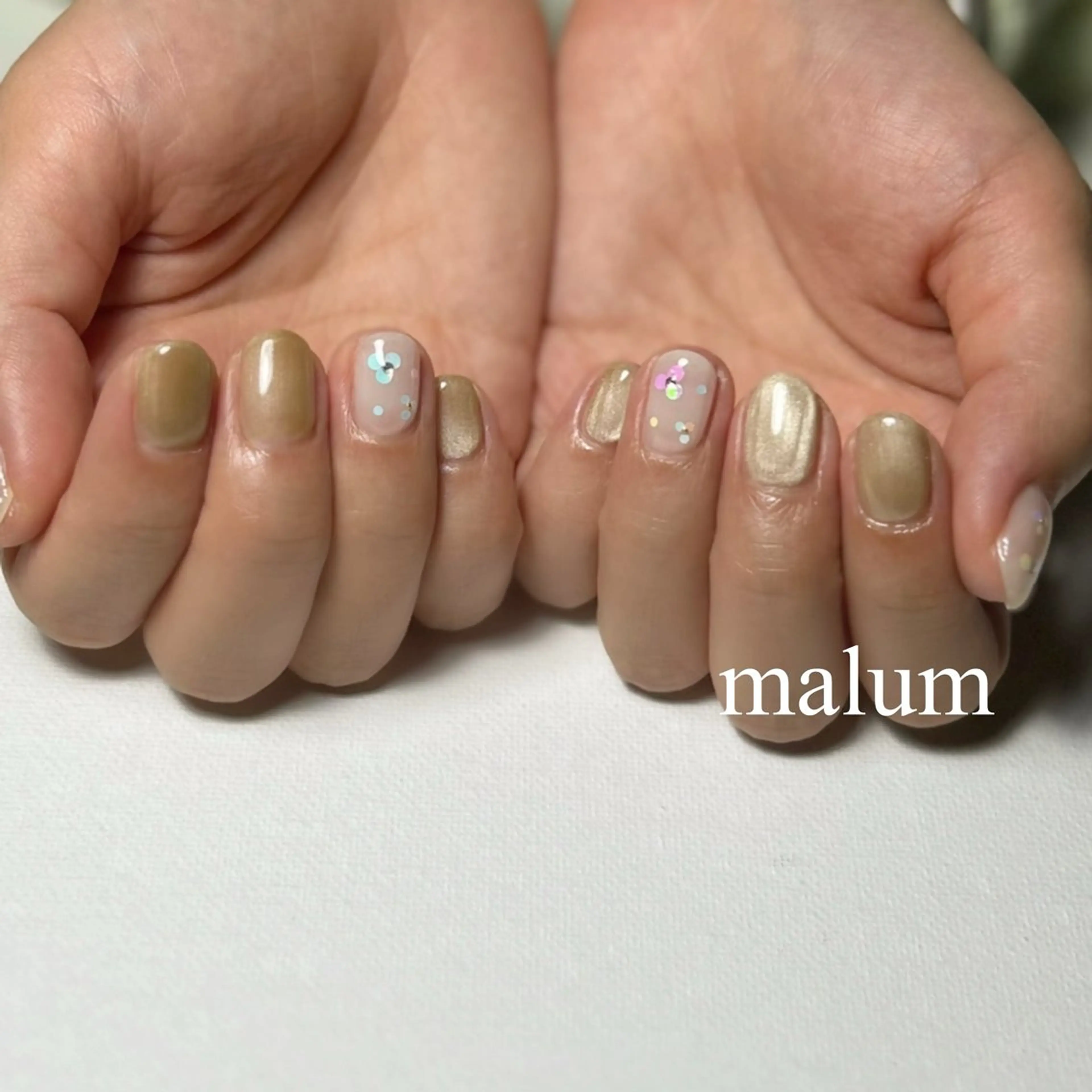 ネイル ハンドネイル malum nailのネイルデザイン