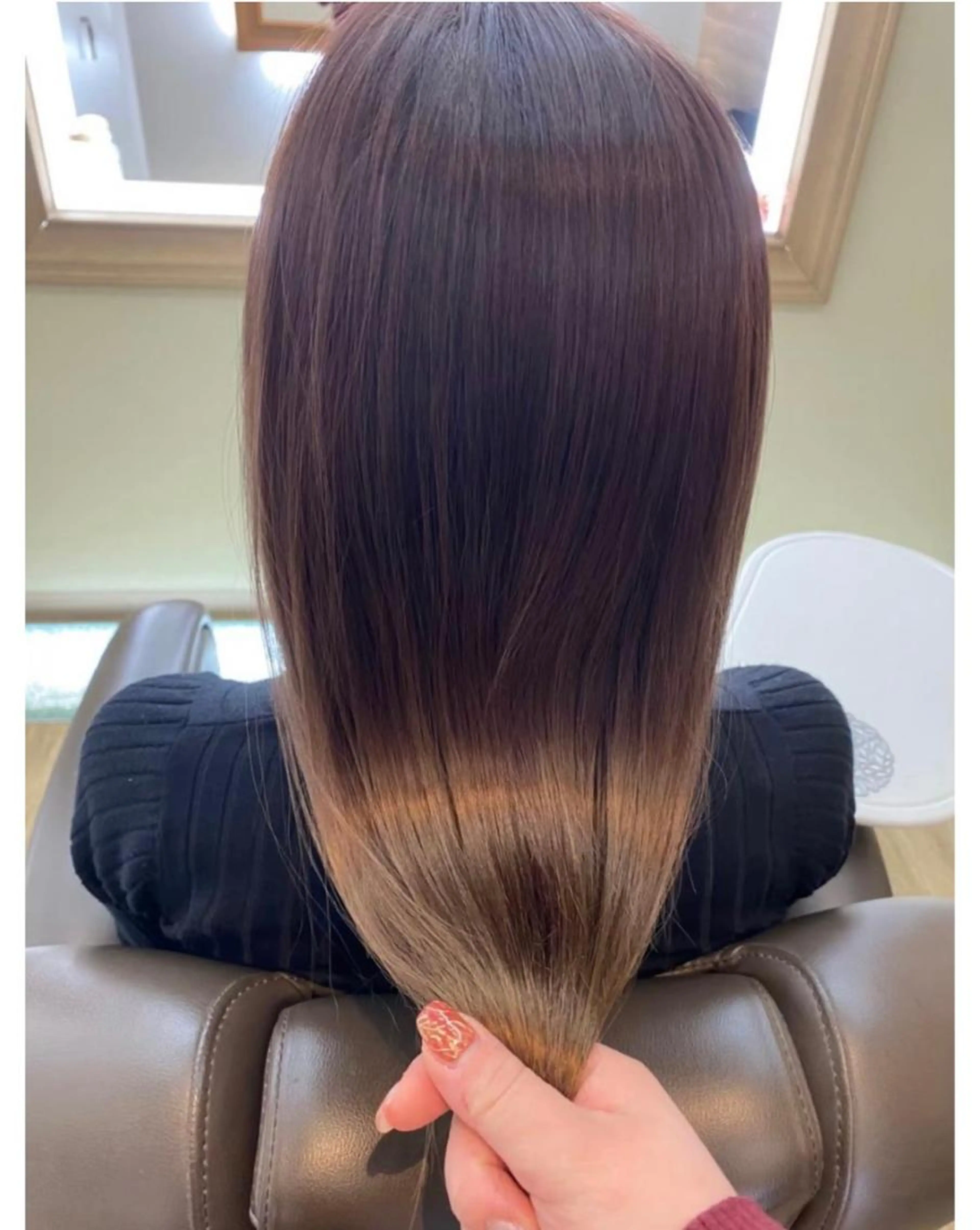 ⭐️女性限定⭐️カット＋艶々カラー＋BYKARTE トリートメントの写真