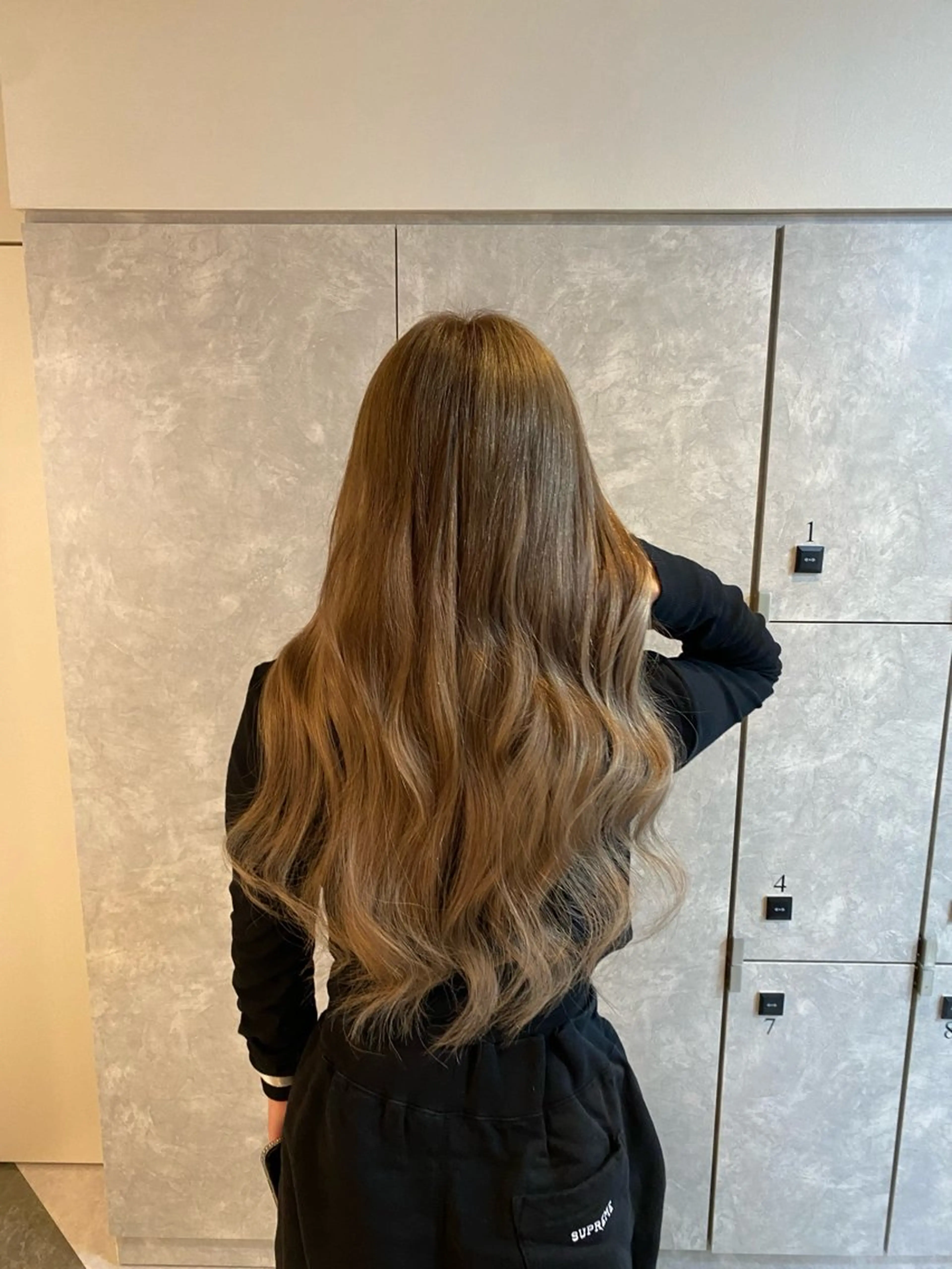 ロング カラー ガルボヘアー心斎橋店所属・心斎橋/髪型整形美容 師/カット/カラーのヘアスタイル