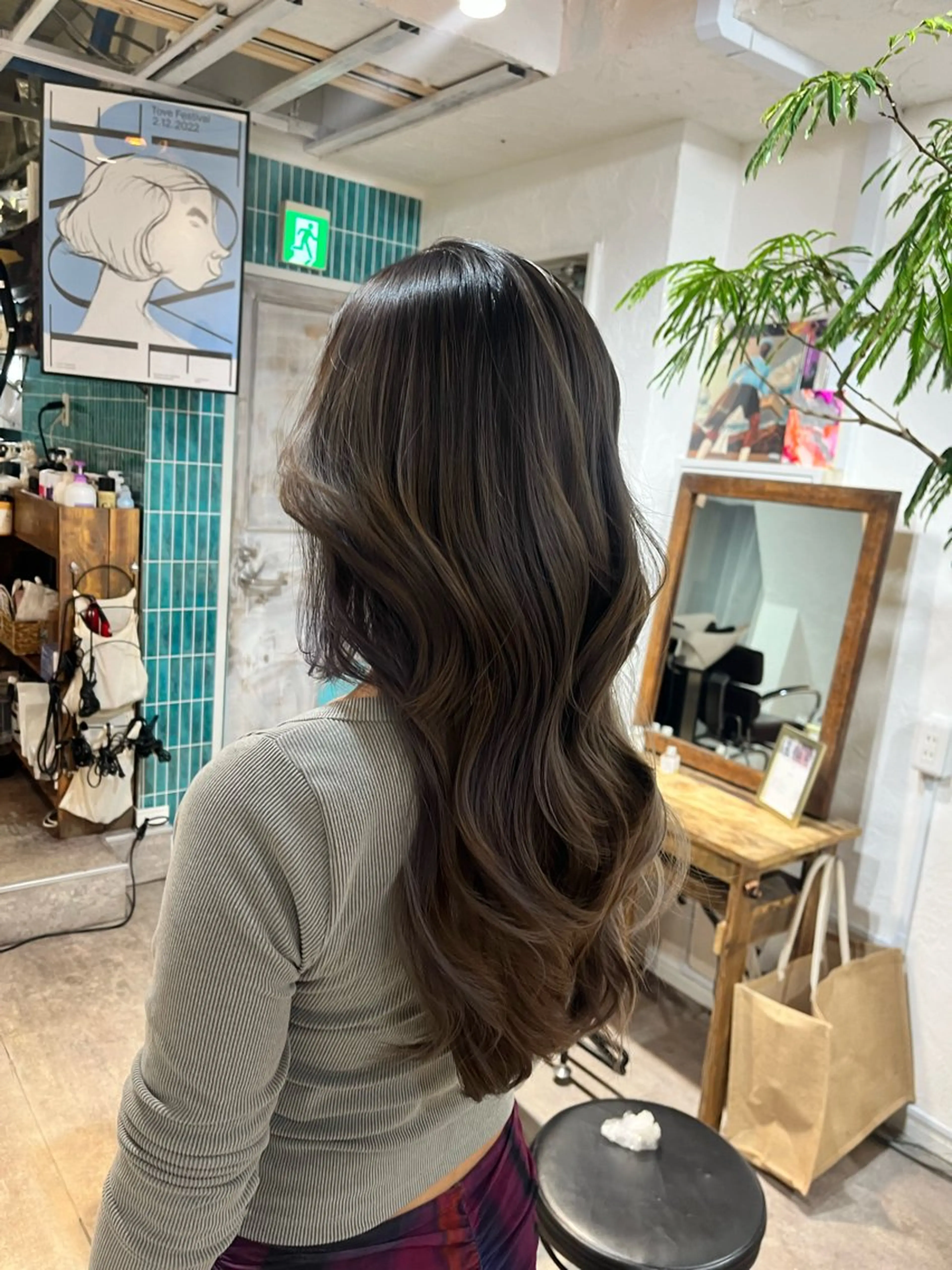 ロング カラー 新宿/髪質改善 艶カラー👶Renaのヘアスタイル