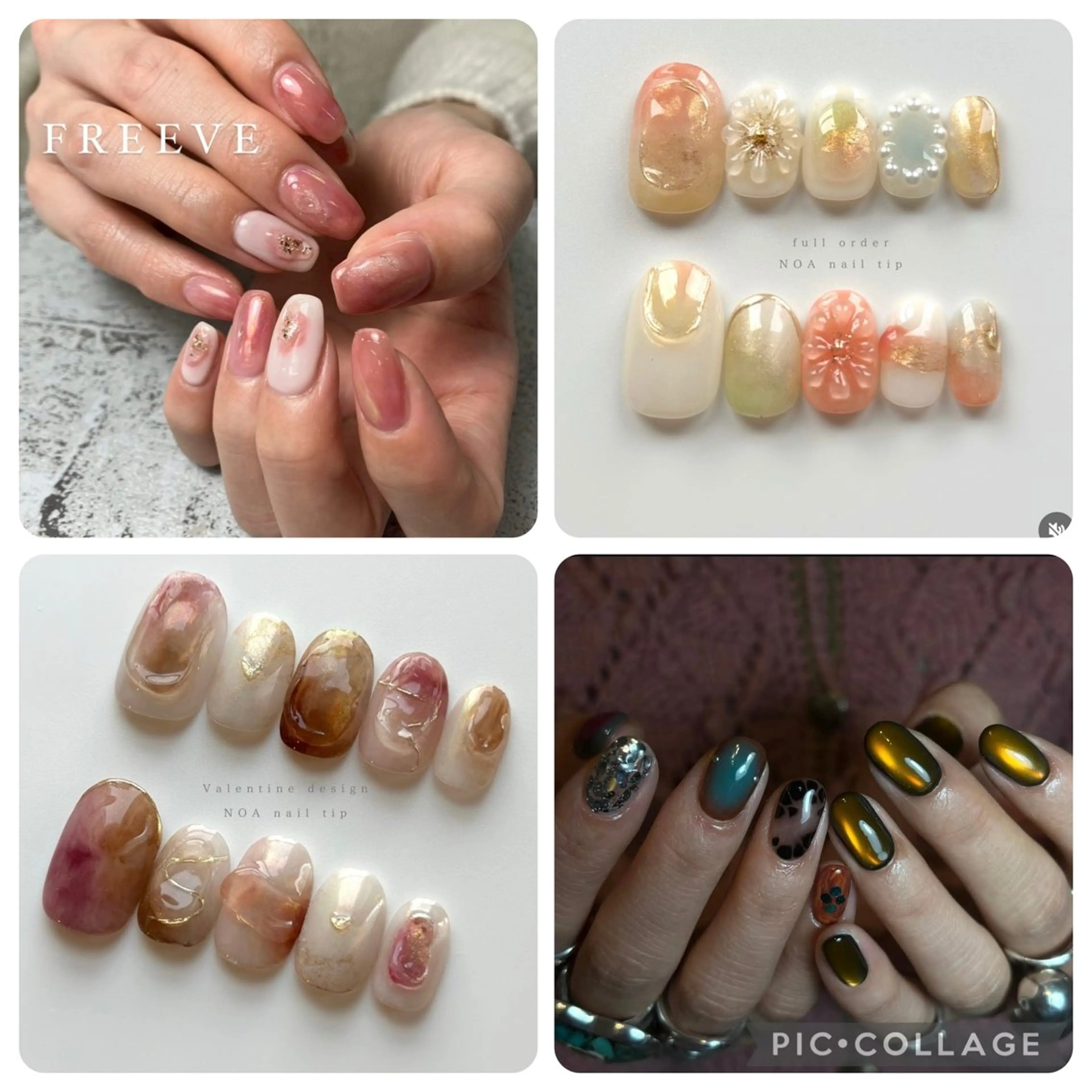 【オフなしハンドジェル 】アートコース練習モデル💅✨月曜12:00​〜​14:00  持込デザインはメッセージにて相談の写真