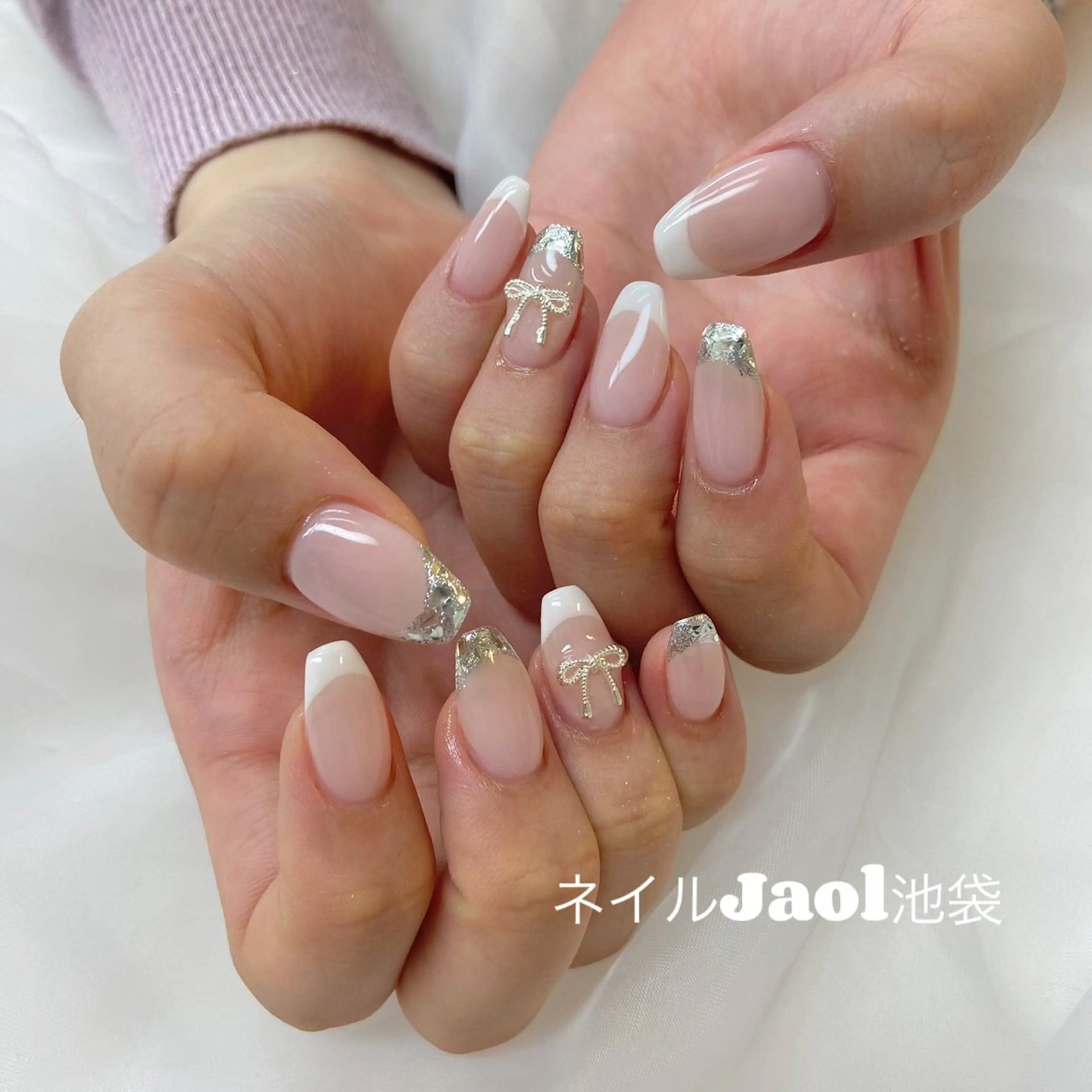 セミロング 韓国風ヘア ハンドネイル nail jaol池袋店所属・ネイルJaol 池袋のネイルデザイン