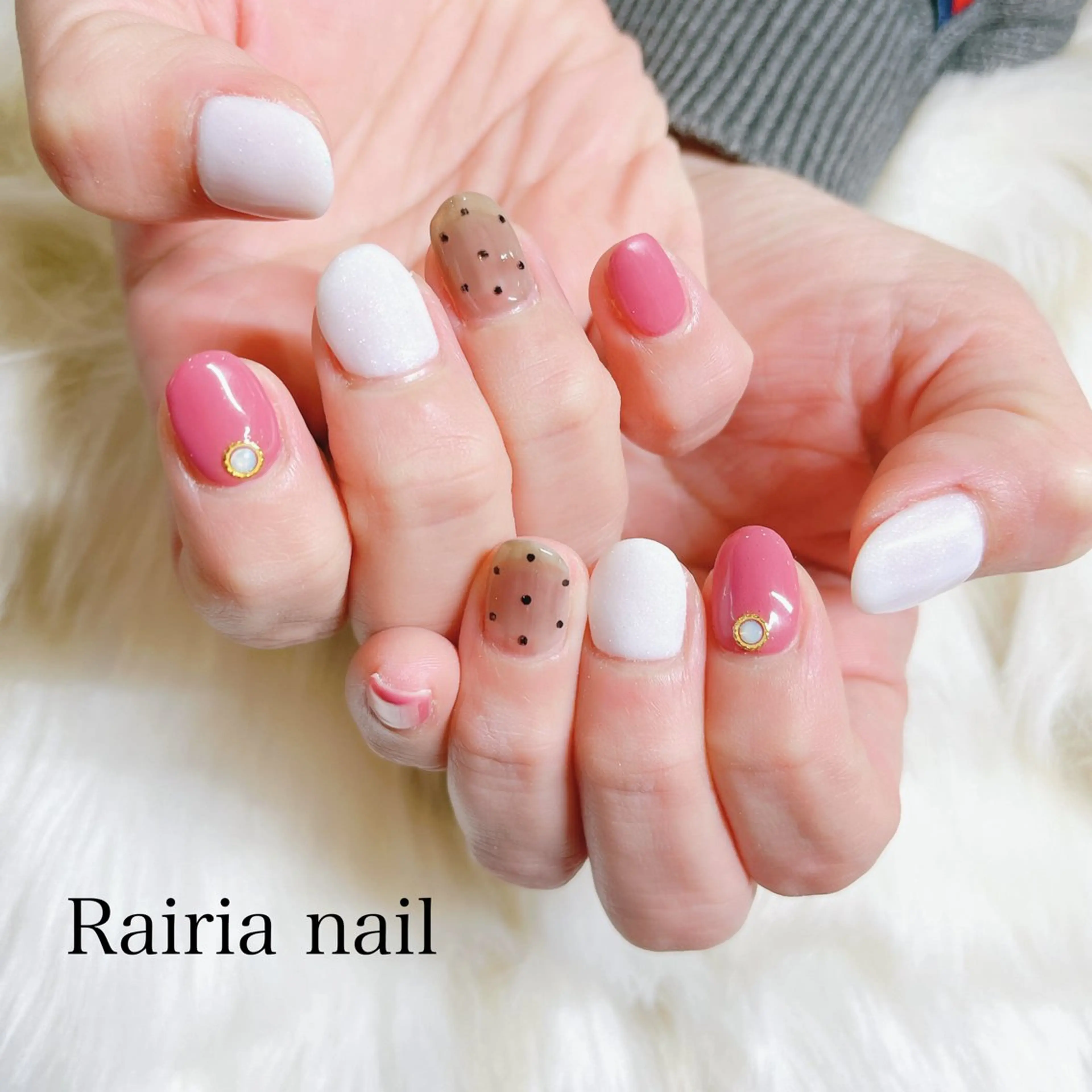 ネイル シンプルネイル Rairianail sayumiのネイルデザイン