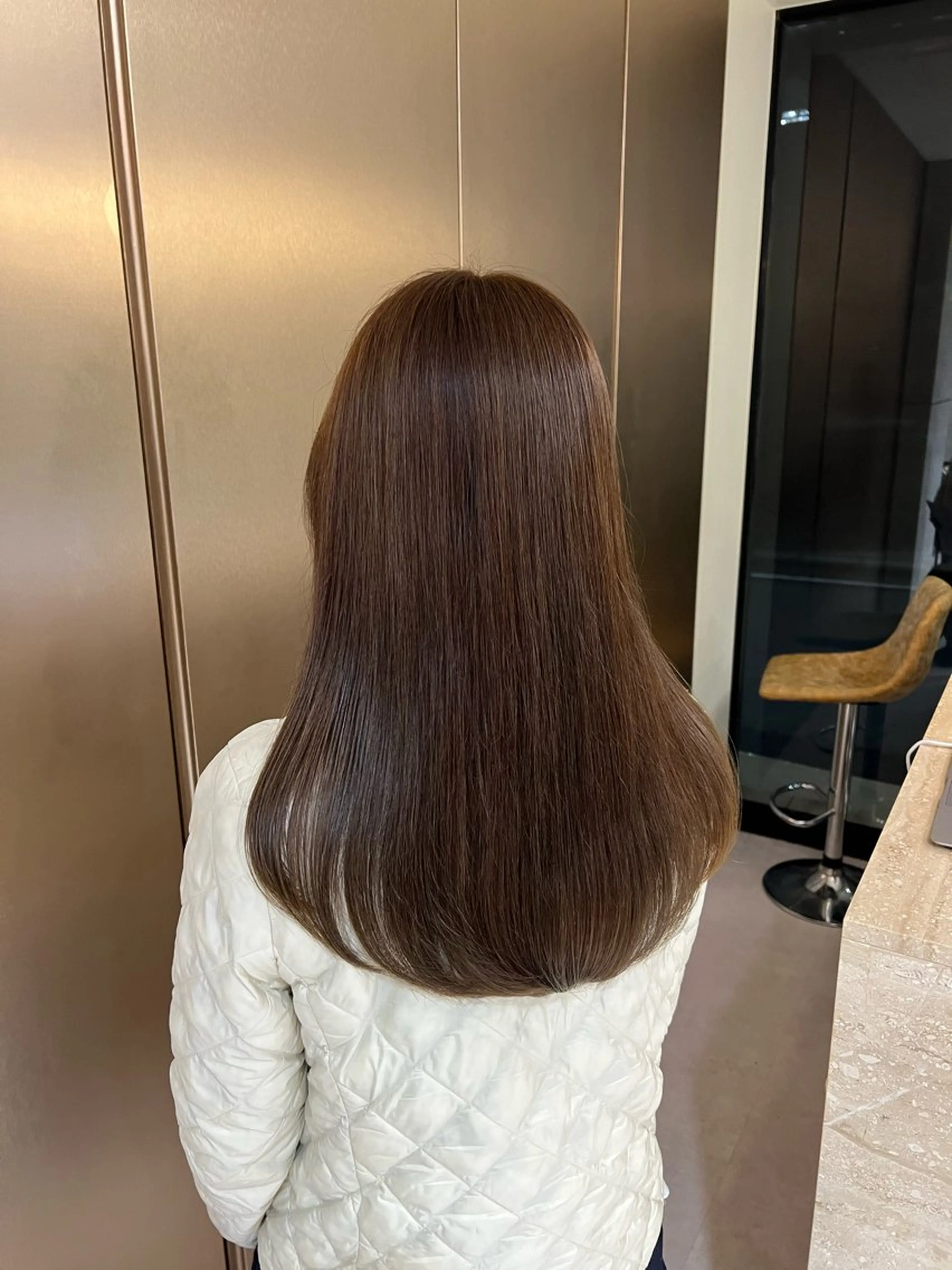 ロング カラー 透明感カラー トリートメント カット無料｜レイヤー カット｜韓国モテへアのヘアスタイル