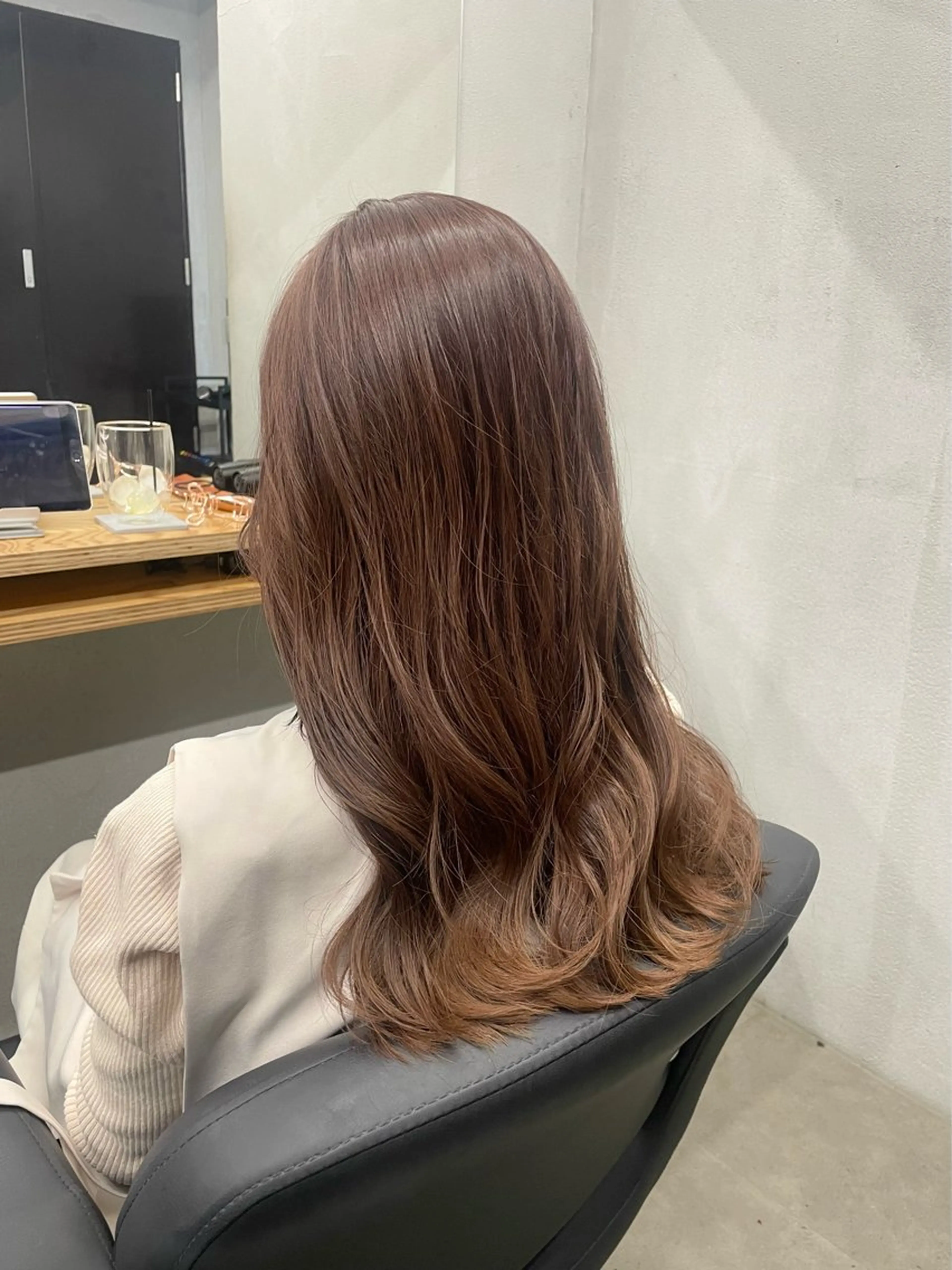 ロング カット ヘアカラー トリートメント ひより ／Nのヘアスタイル