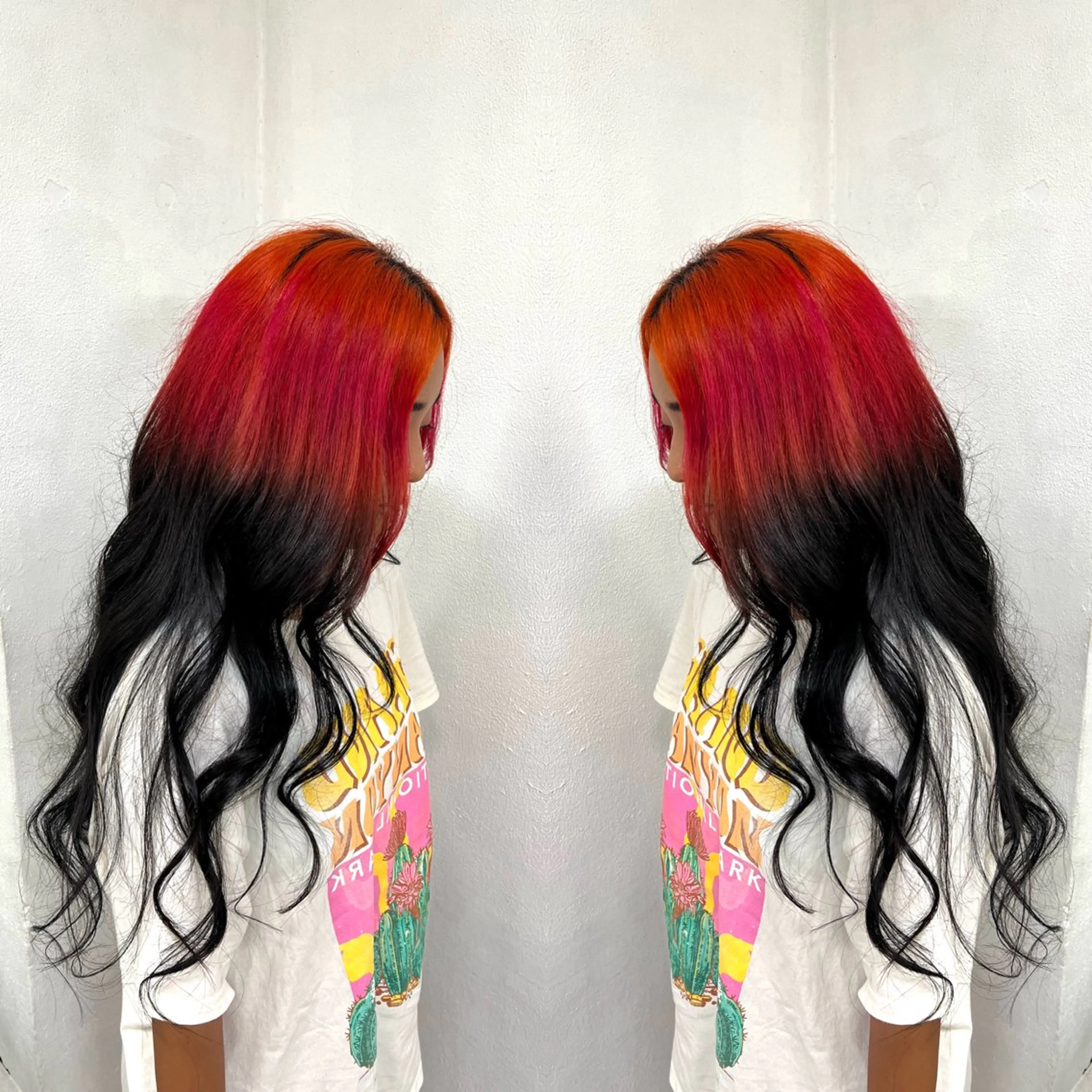 ロング カラー レイヤー/ボブ/ ミニボブ/AOIのヘアスタイル