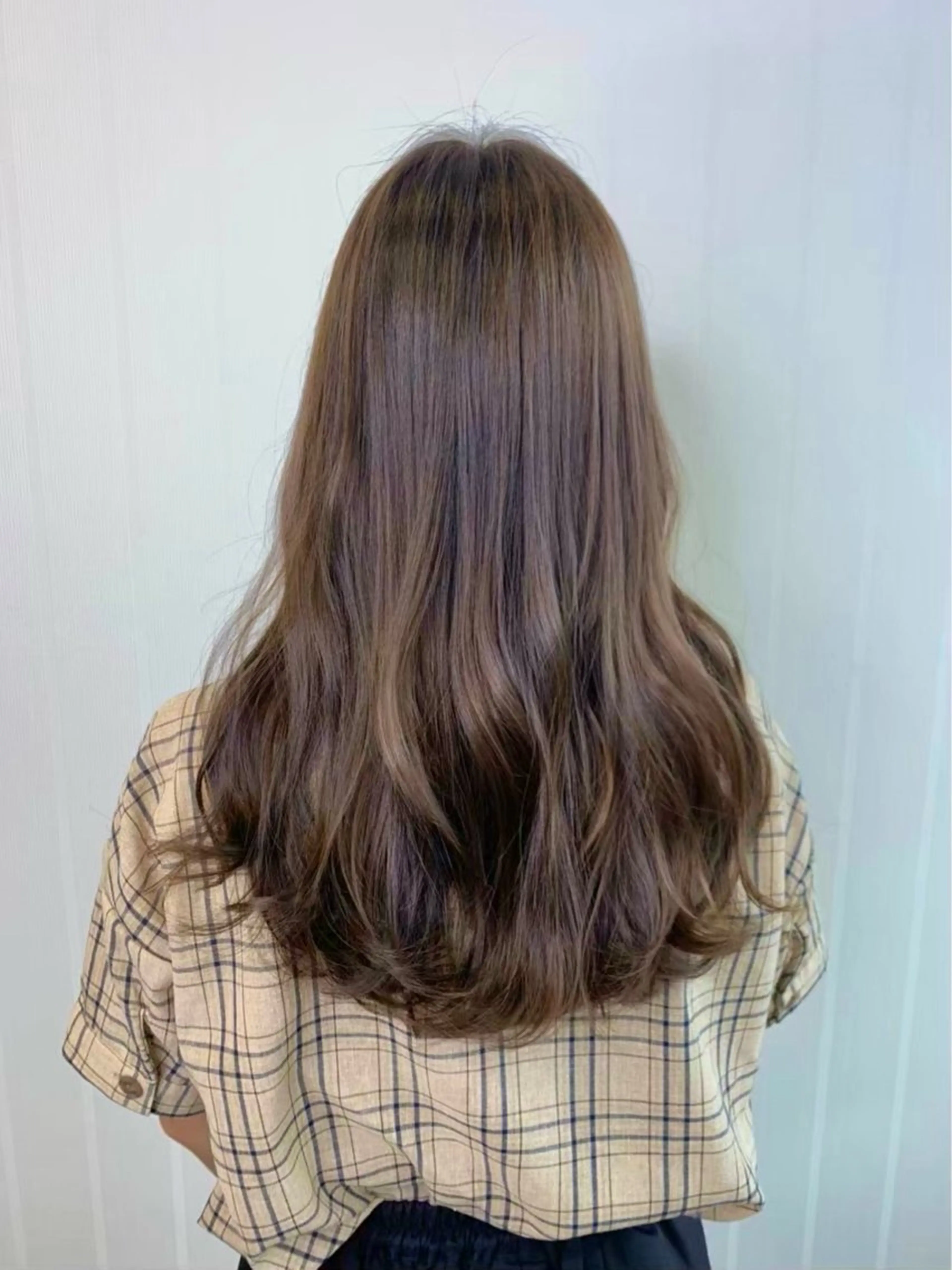ロング ナナ/梅田/髪質改善 カラー/ストレートのヘアスタイル