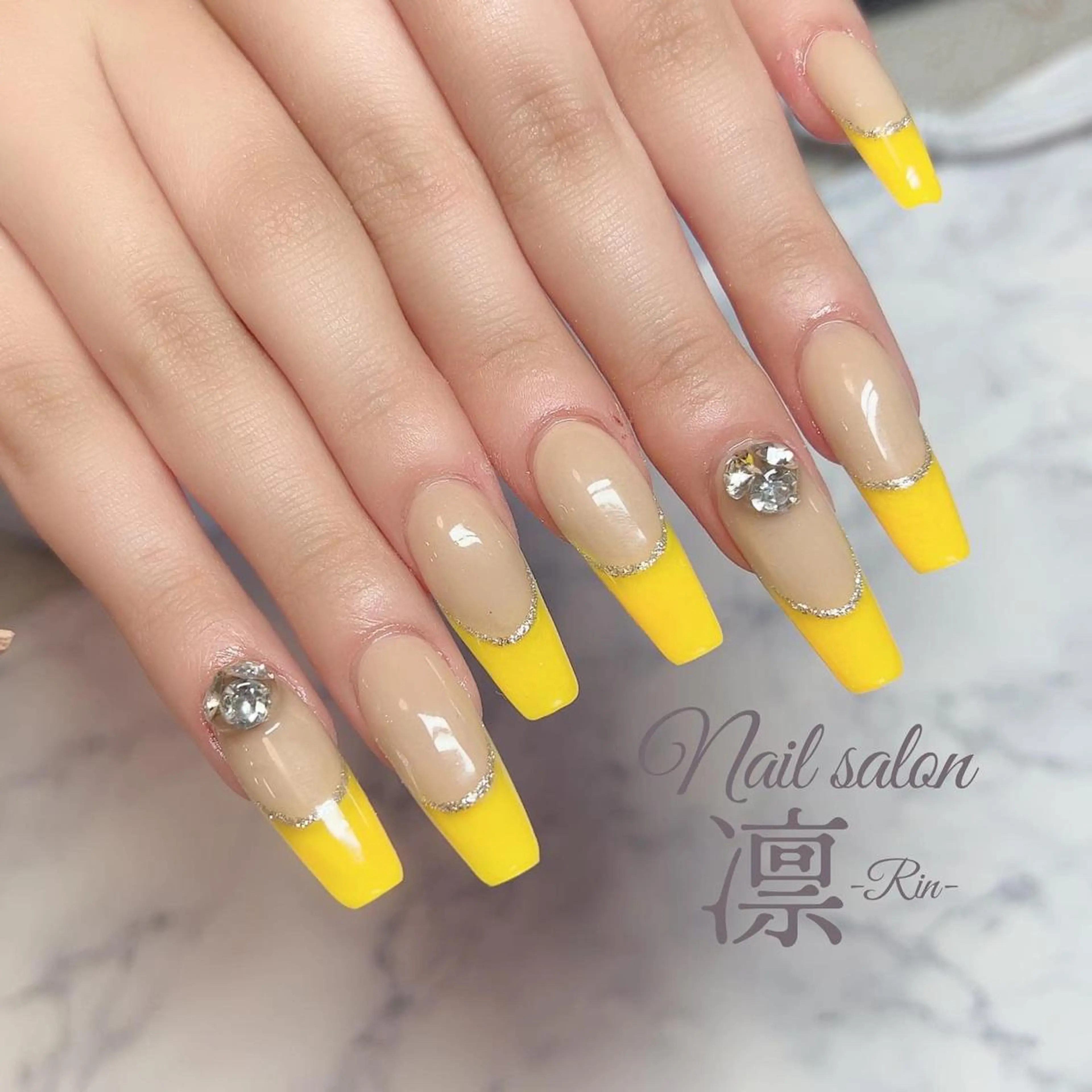 ネイル スカルプネイル ハンドネイル private salon凛のネイルデザイン