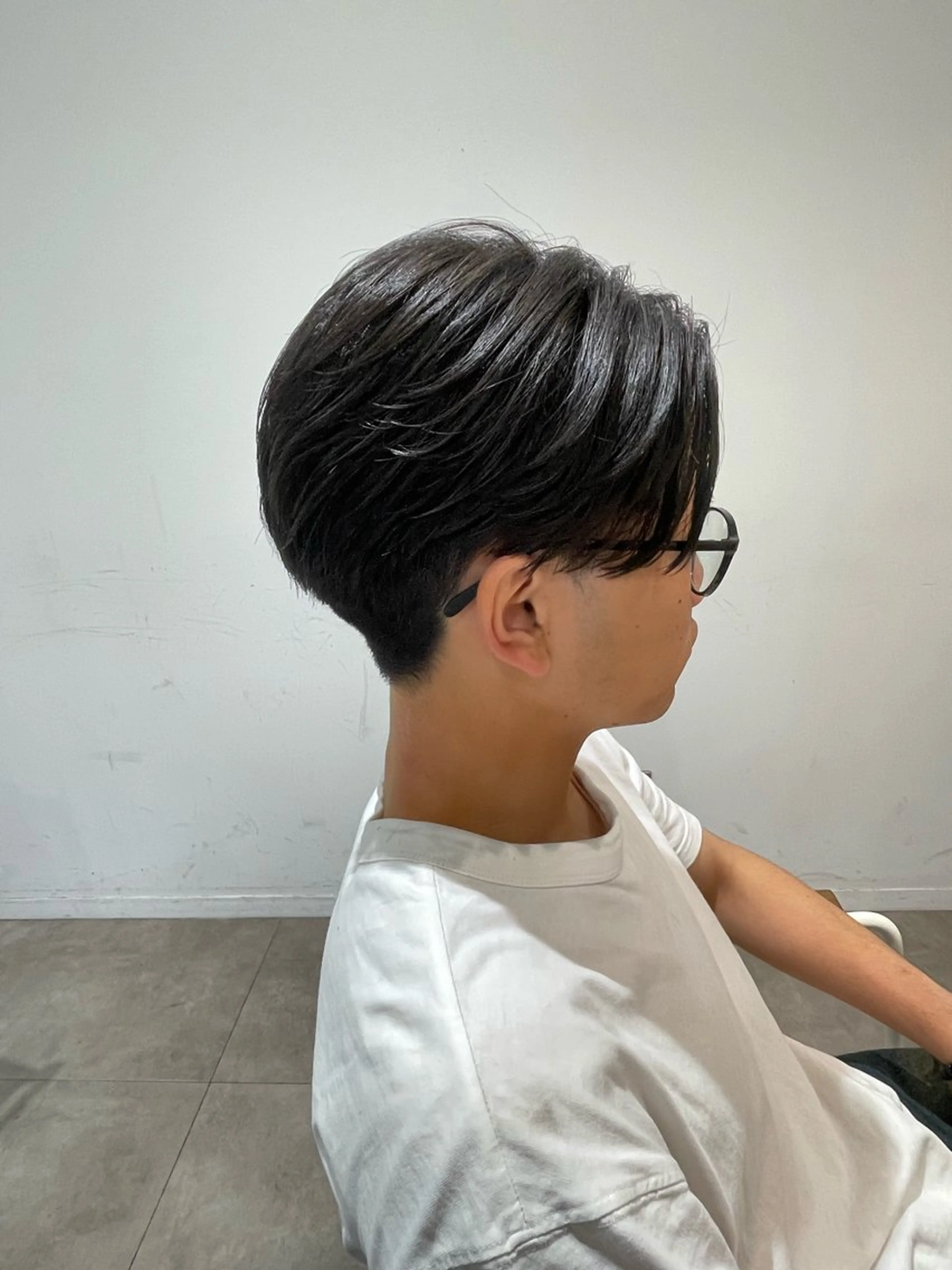 ミディアム 樋口 令惟のヘアスタイル