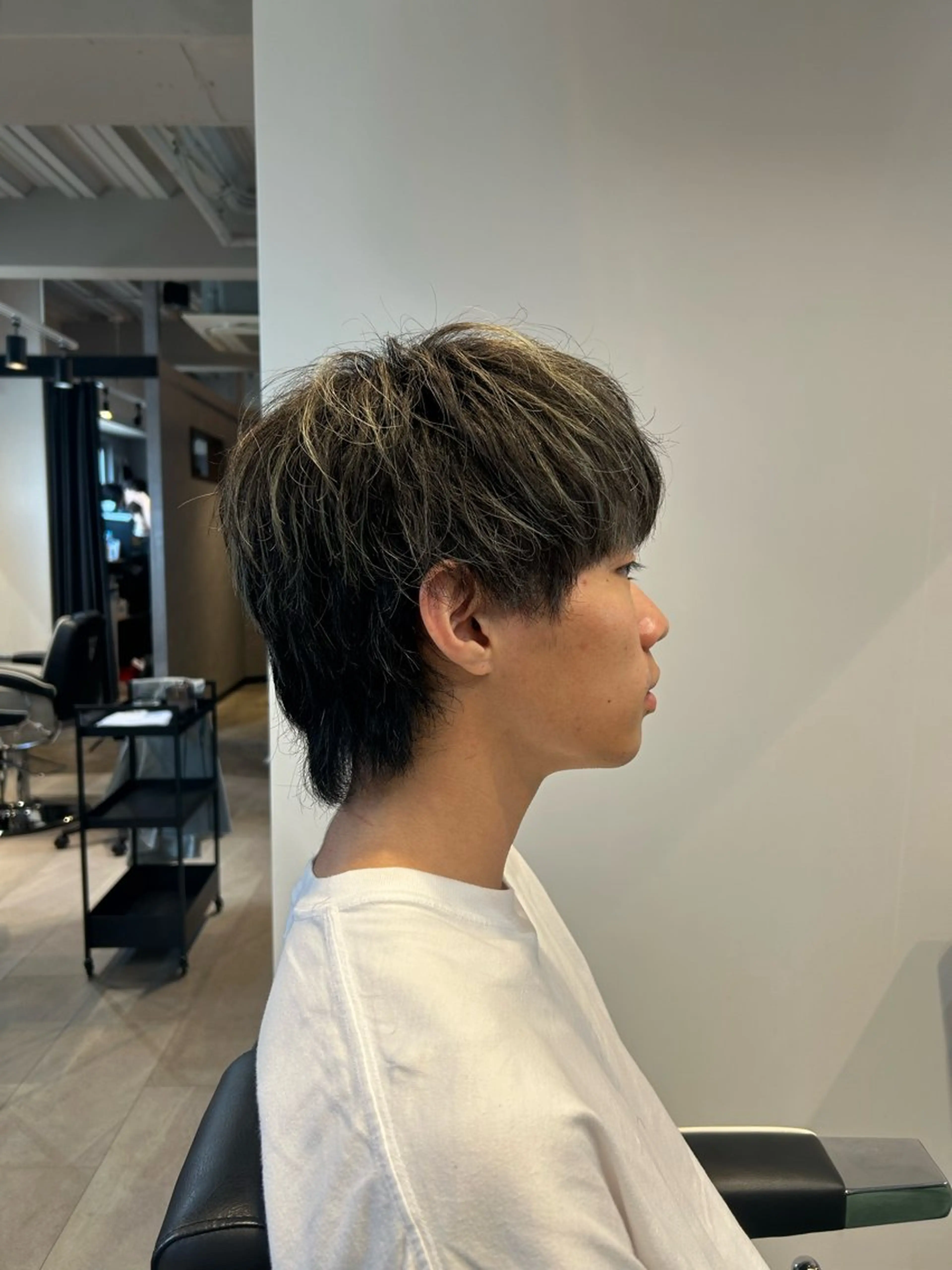 ミディアム カラー メンズ カット ヘアカラー SYUYA/パーマ/ マッシュスタイル特化のヘアスタイル