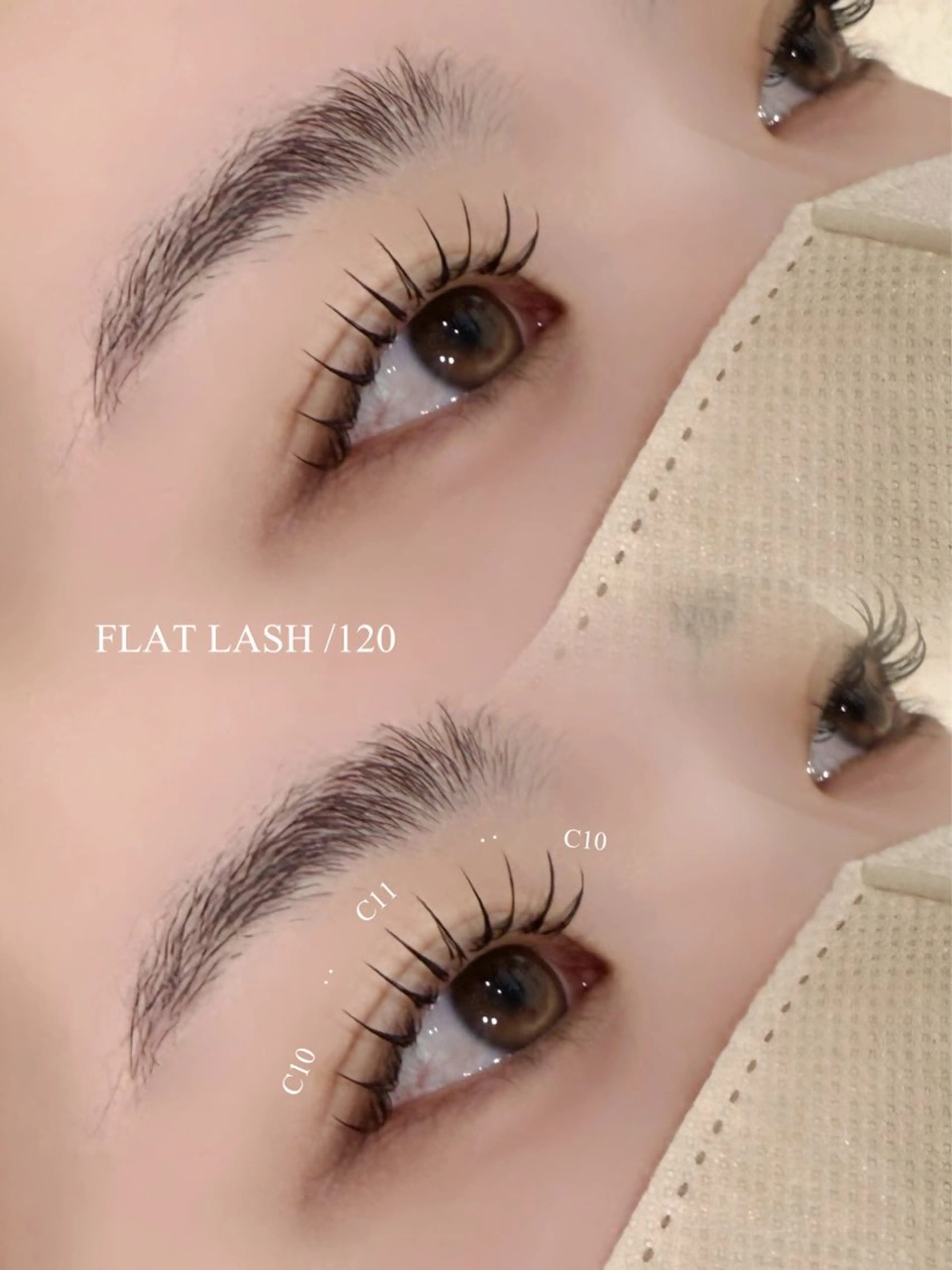 ♡フラットラッシュ〈120本〉オフなし : ¥1500 off✨️の写真