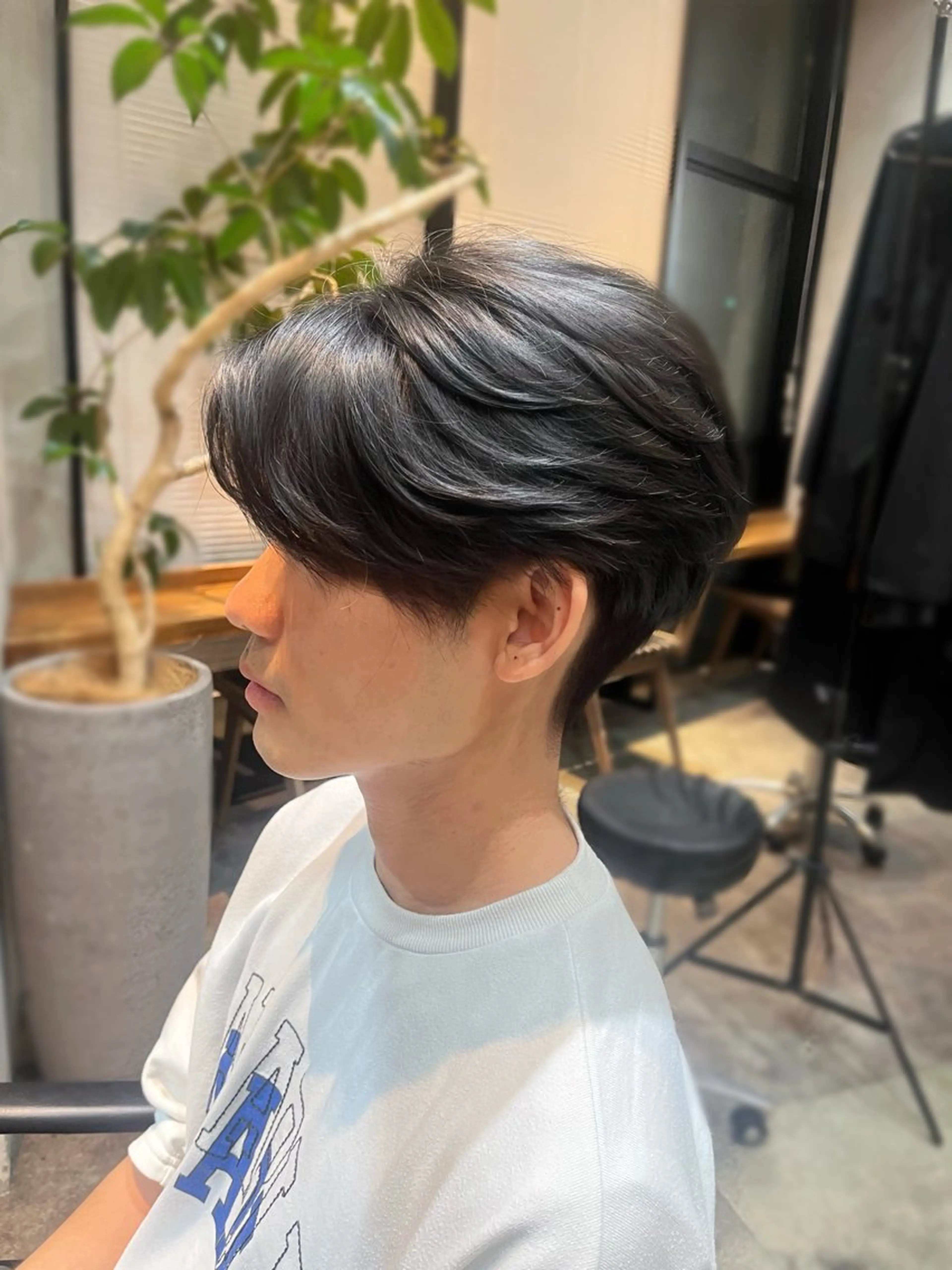 ショート カラー カット ヘアカラー 顔周りカット/ 透明感カラー/ユナのヘアスタイル