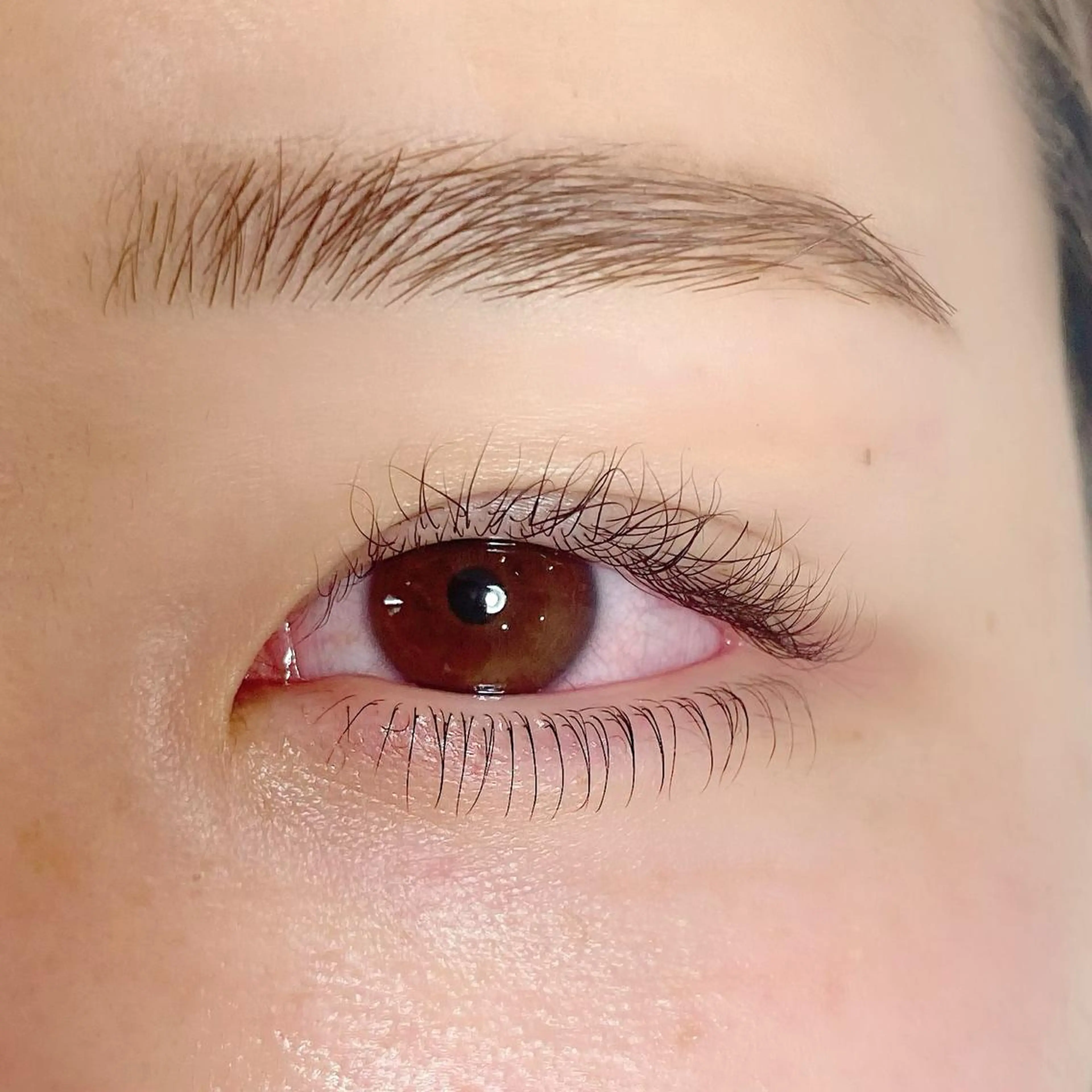 マツエク・マツパ 下まつげエクステ 一重×まつ毛パーマ LinohA所属・LinohA 宮森のマツエク・マツパデザイン