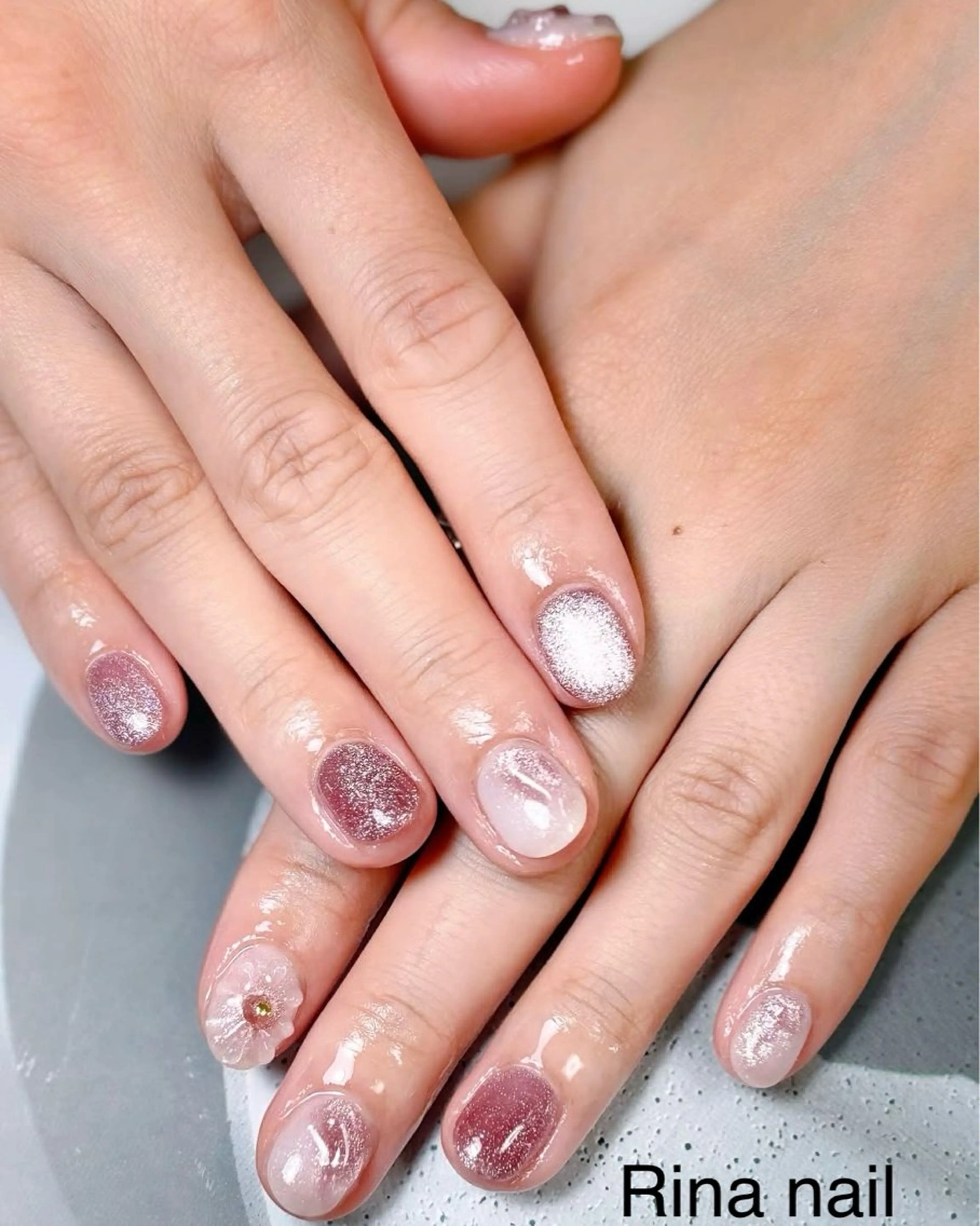 ネイル ハンドネイル リナネイルサロン 松戸八柱所属・リナ ネイルサロンのネイルデザイン