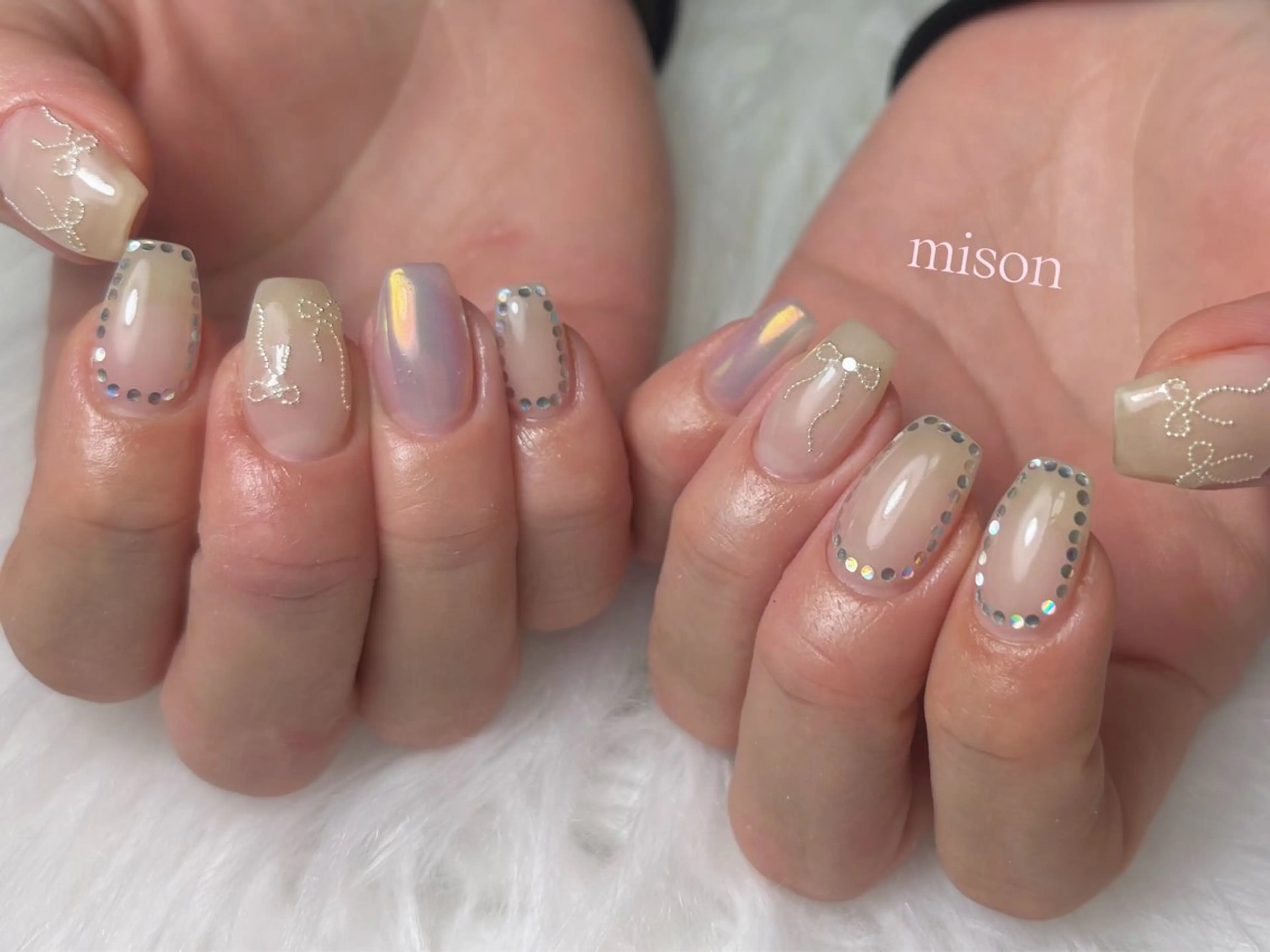 ネイル mison所属・mison 安形友花のネイルデザイン