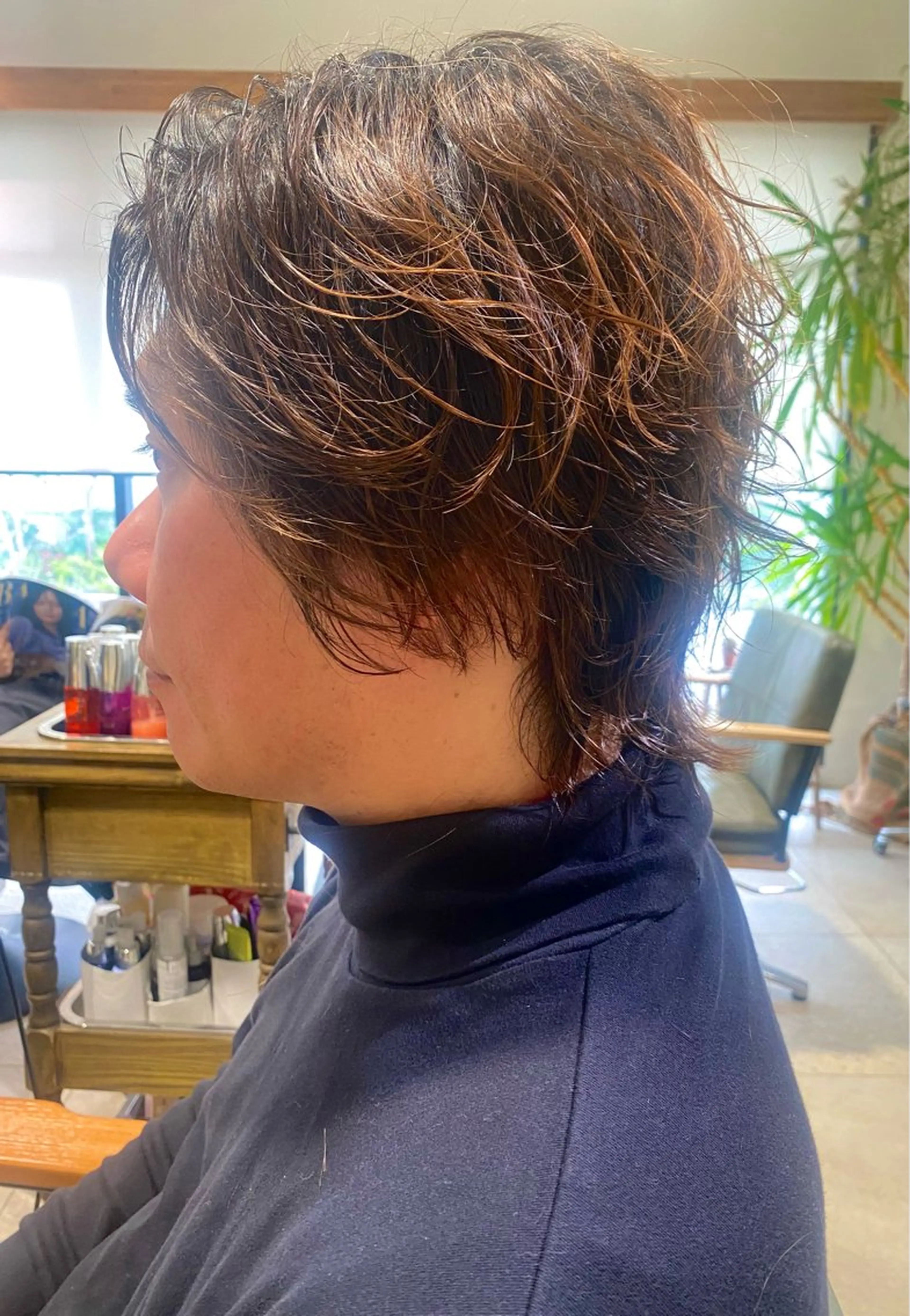 ショート メンズ LiC えりのヘアスタイル