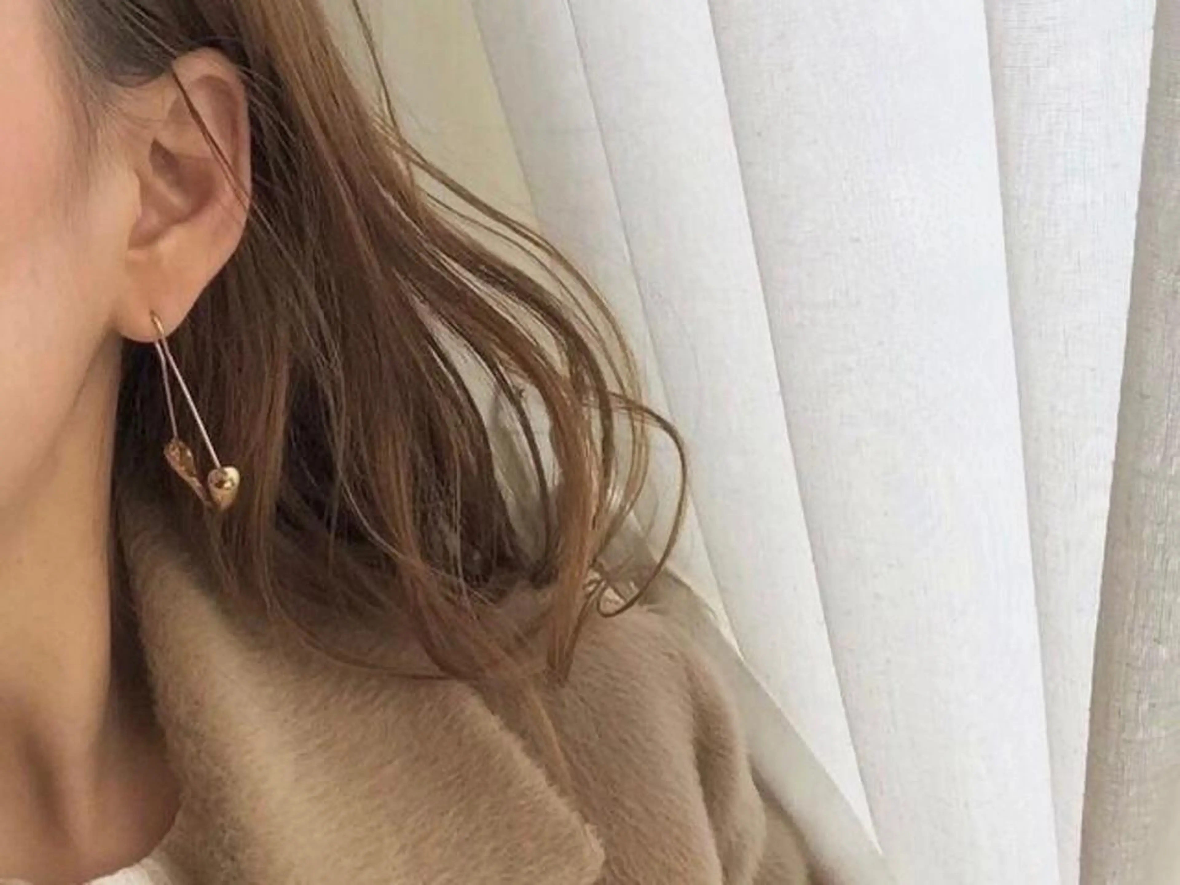 セミロング カラー 透明感カラー the BRIDGE hair salonのヘアスタイル