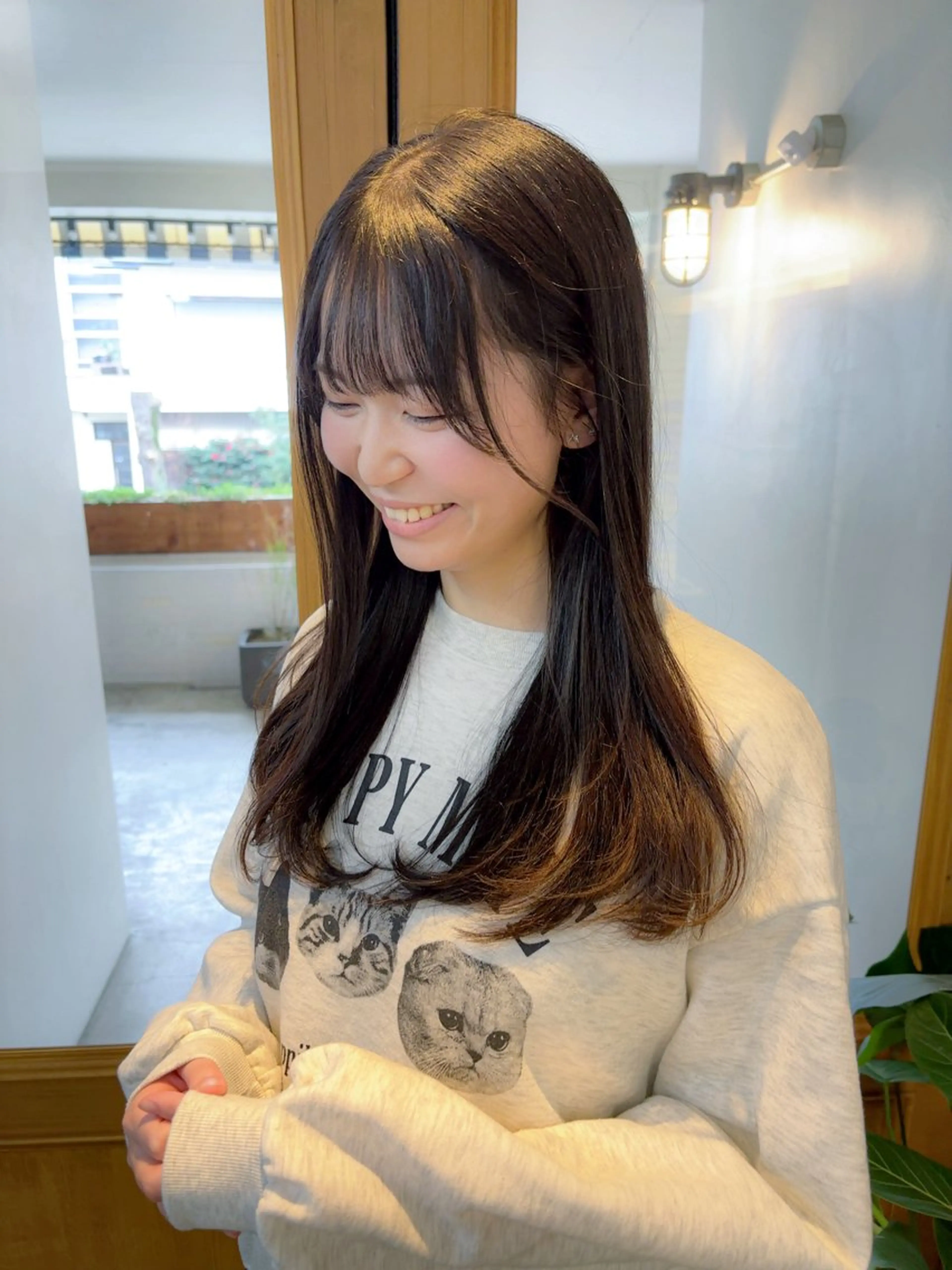 ロング COMILE 🌼 SUZUKAのヘアスタイル