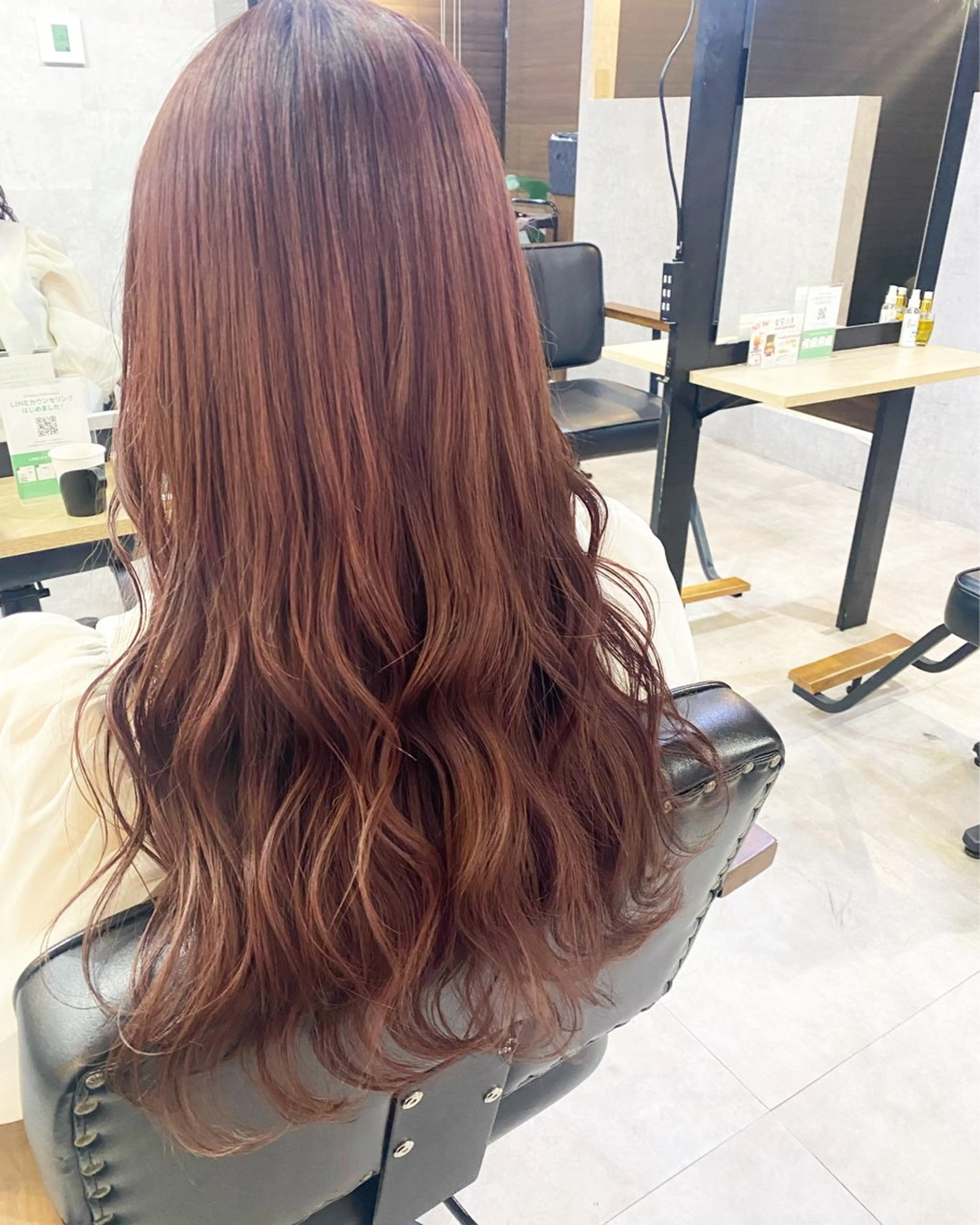 ロング カラー YU-KA ✂︎ROSSOのヘアスタイル