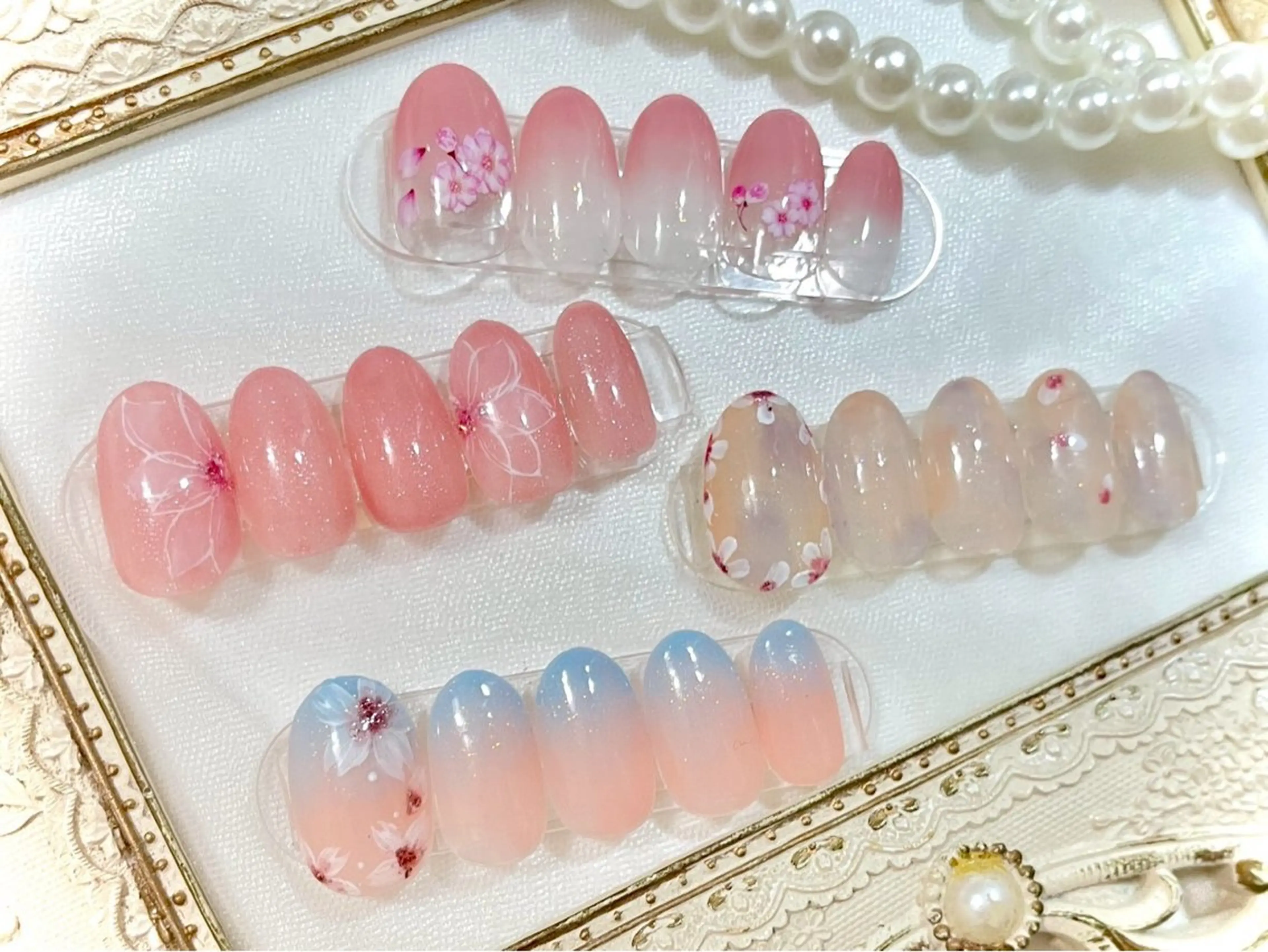 ネイル 毛利 杏樹のネイルデザイン