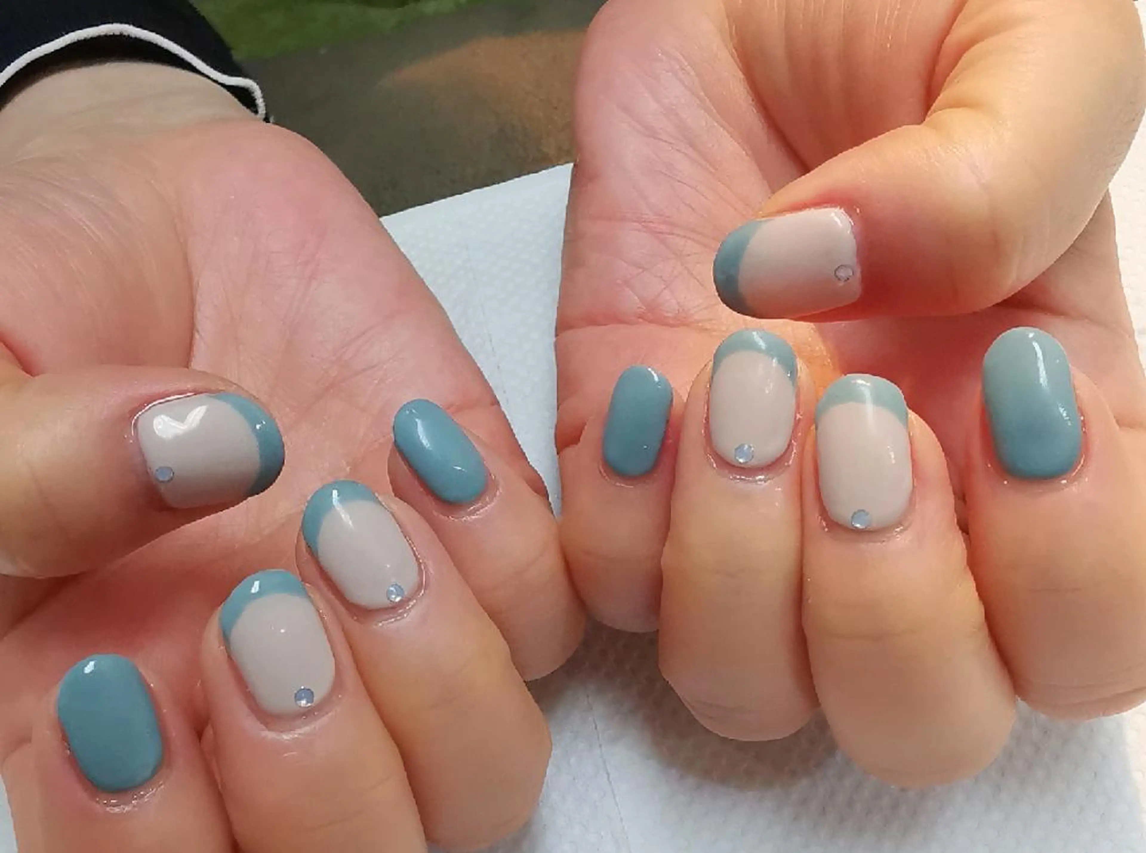 ネイル フレンチネイル ハンドネイル reve あやののネイルデザイン