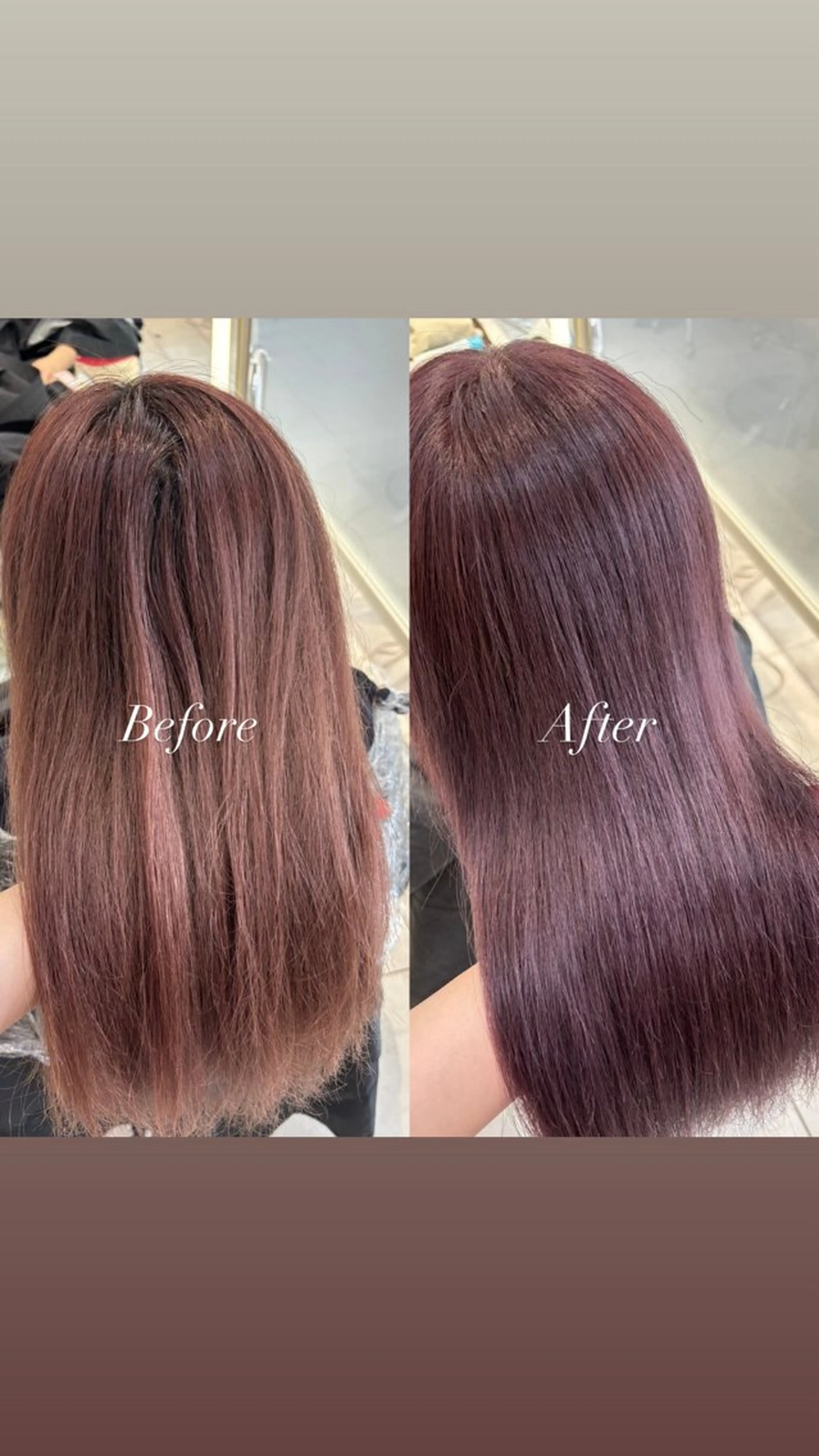 セミロング カラー 鈴木 彩莉のヘアスタイル