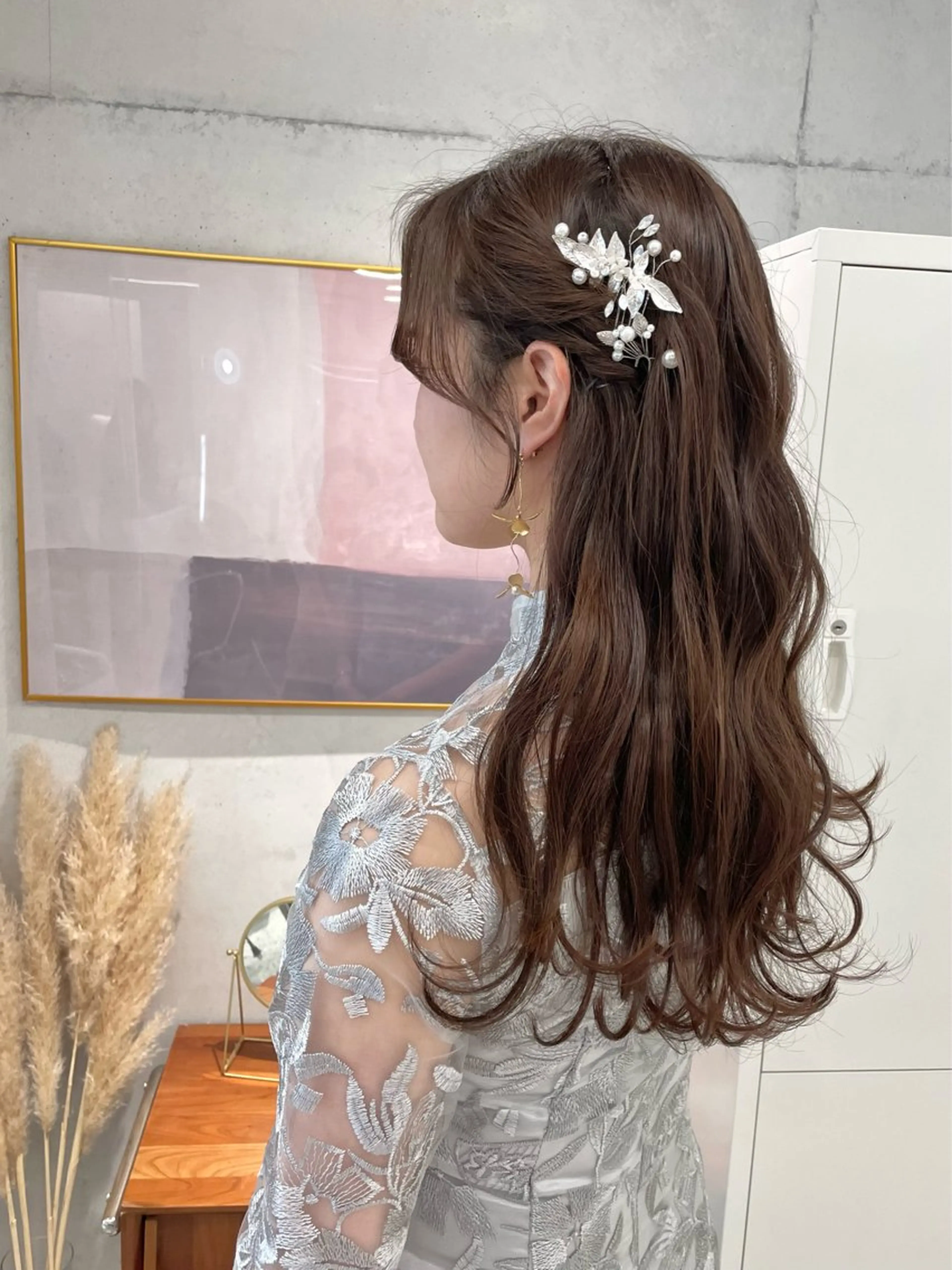 ロング ヘアセット 遠藤 眞実のヘアスタイル