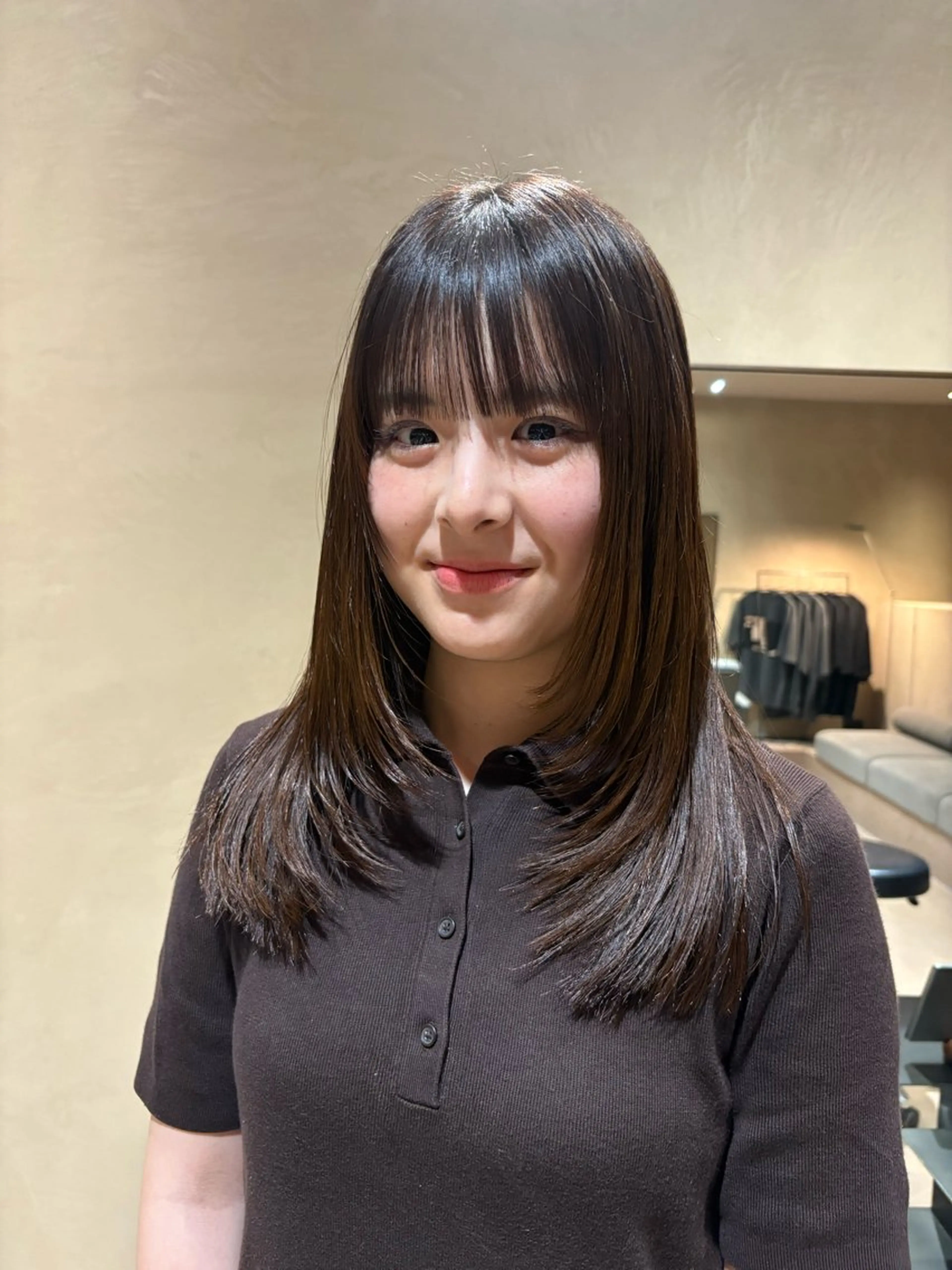 セミロング カット ボブ/タイトアレンジ 個性派結婚式アレンジのヘアスタイル