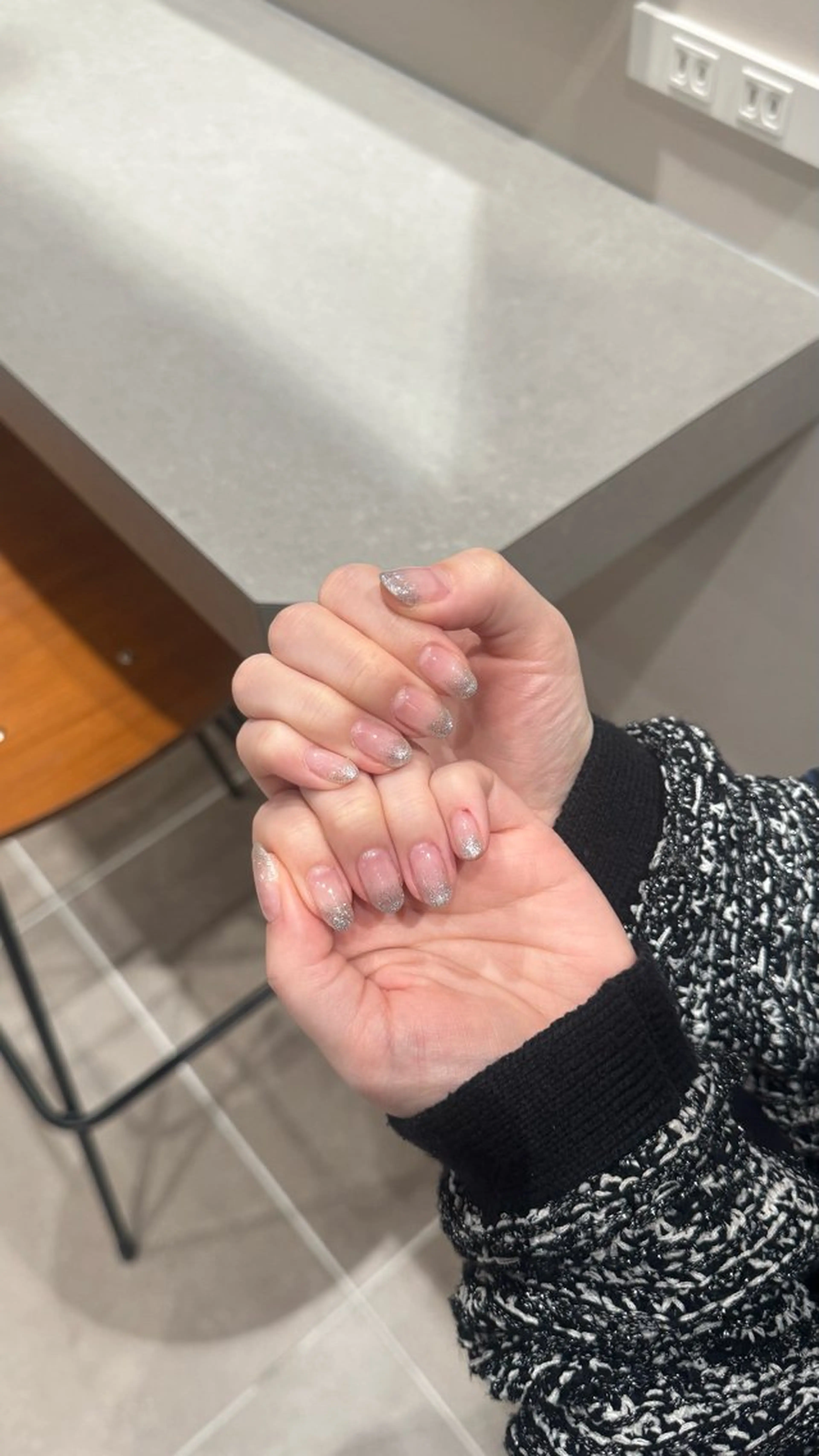 4/10限定✨モデル特別価格💞【ラメグラデーション】フィルイン　オフありの写真