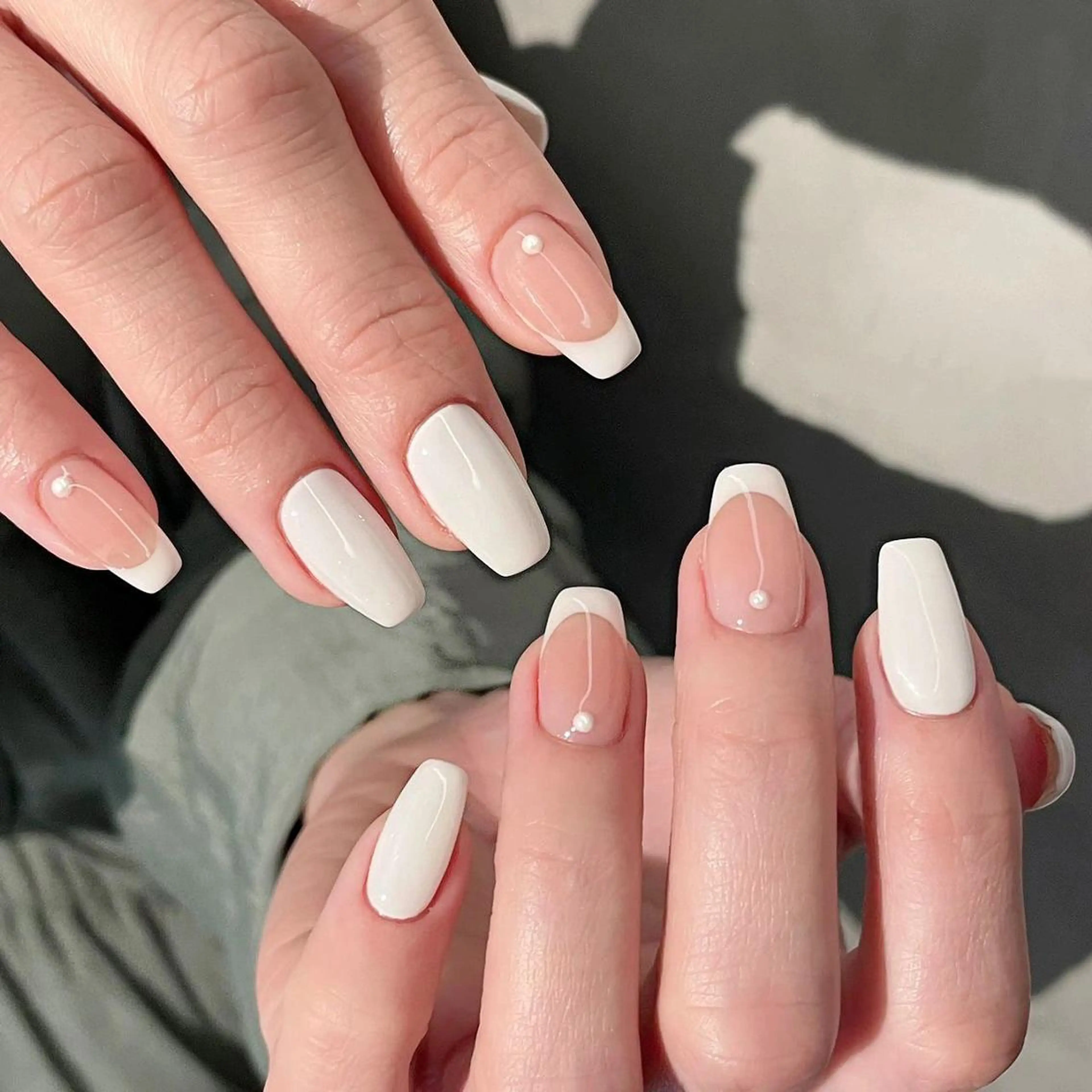 ネイル シンプルネイル Queens マオのネイルデザイン