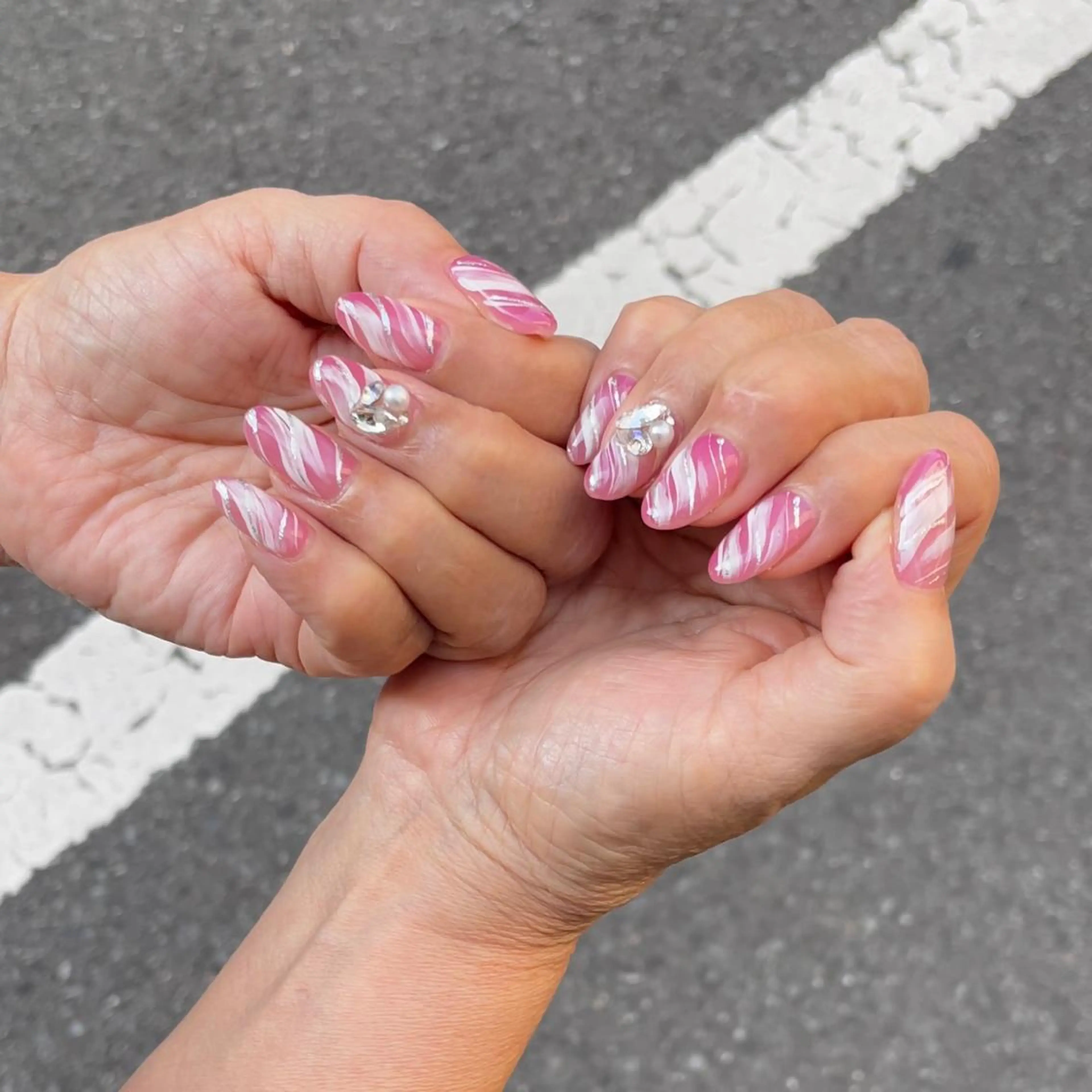 セミロング カラー パーマ ヘアアレンジ メンズ キッズ ネイル マツエク・マツパ nail&eye Aoのマツエク・マツパデザイン