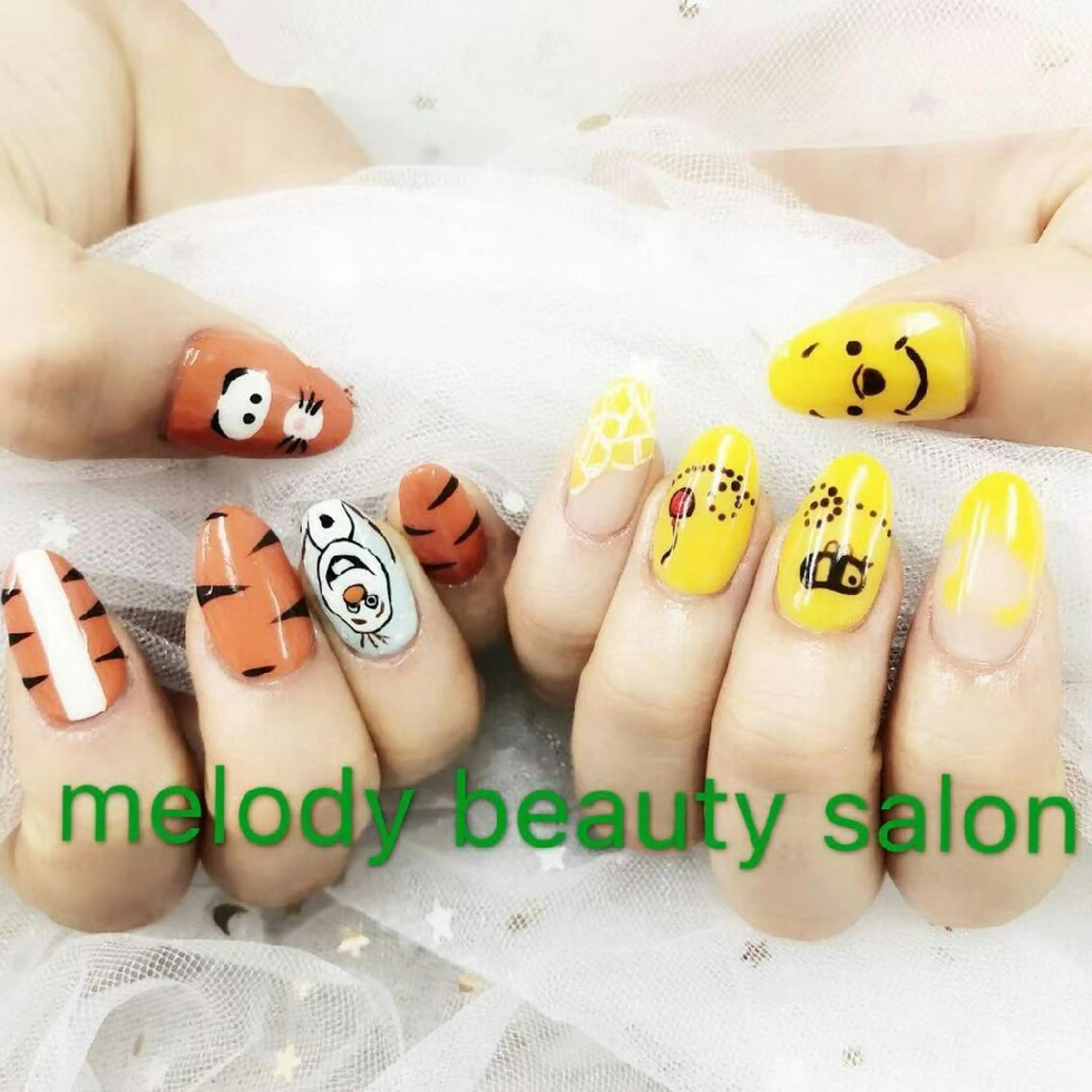 ネイル ハンドネイル Melody Nail所属・Melody 3D/スカルプ専門店のネイルデザイン